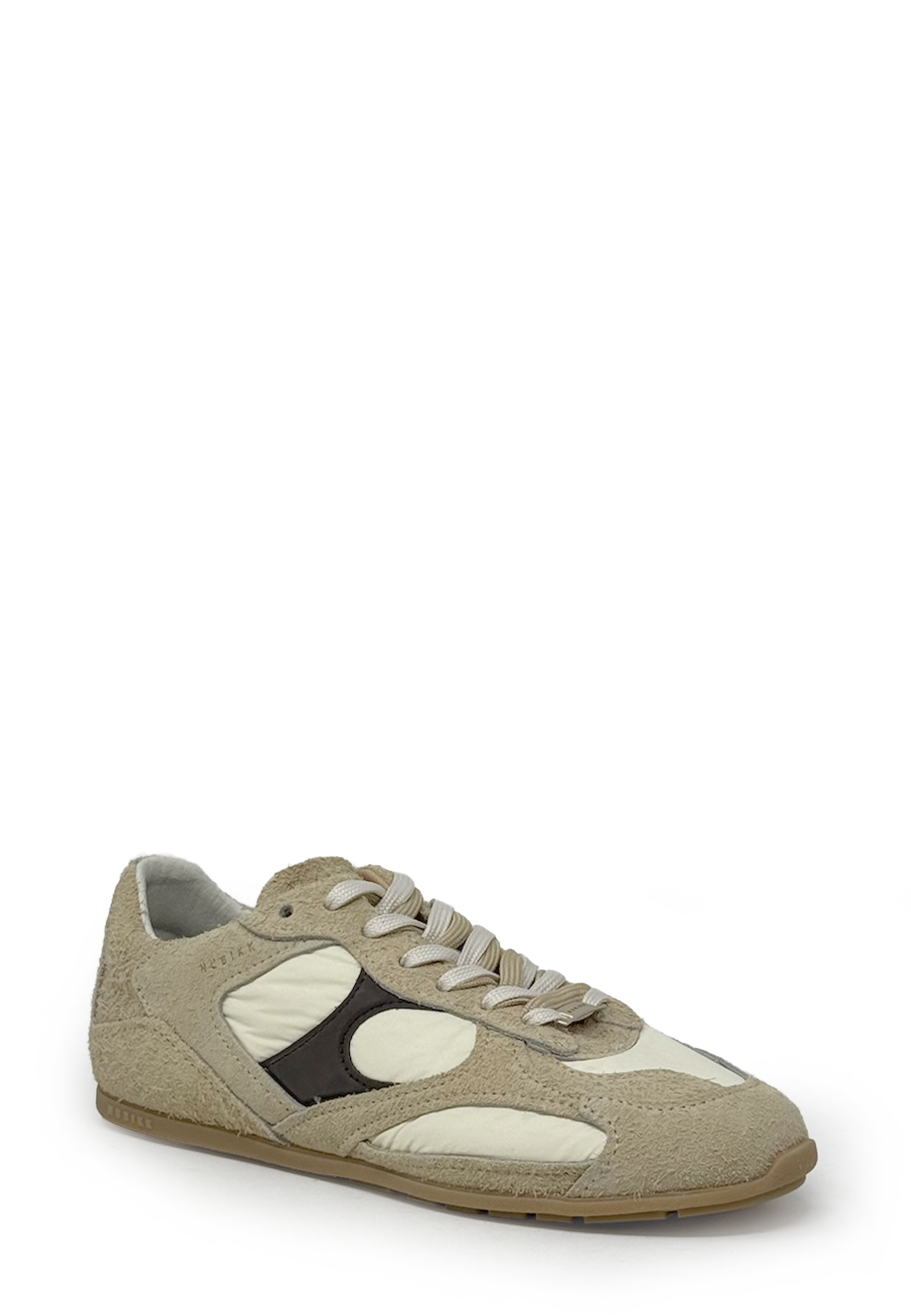Riley Morgan Sneaker | Beige Hairy Suede