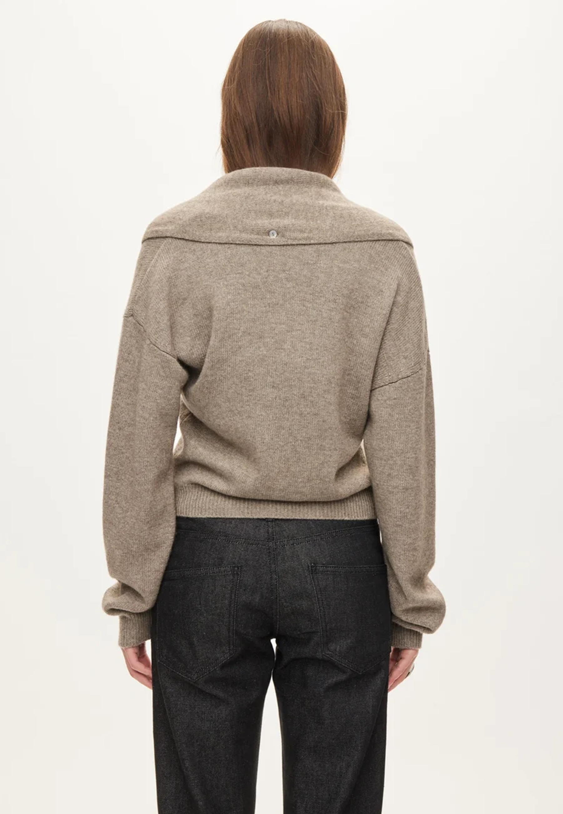 Alvin Cashmere Pullover | Coco Mocha
