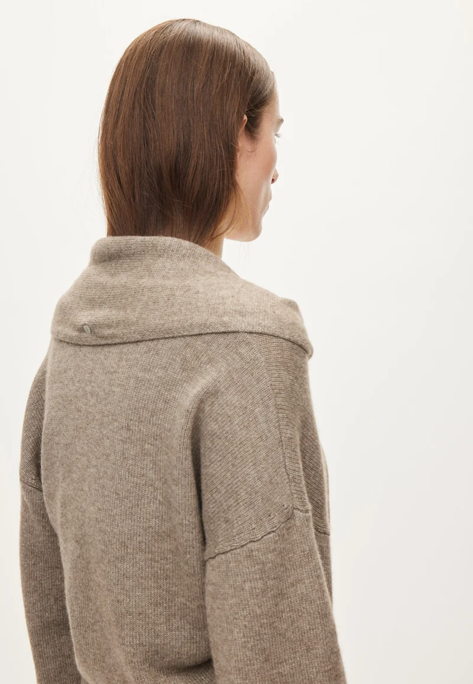 Alvin Cashmere Pullover | Coco Mocha