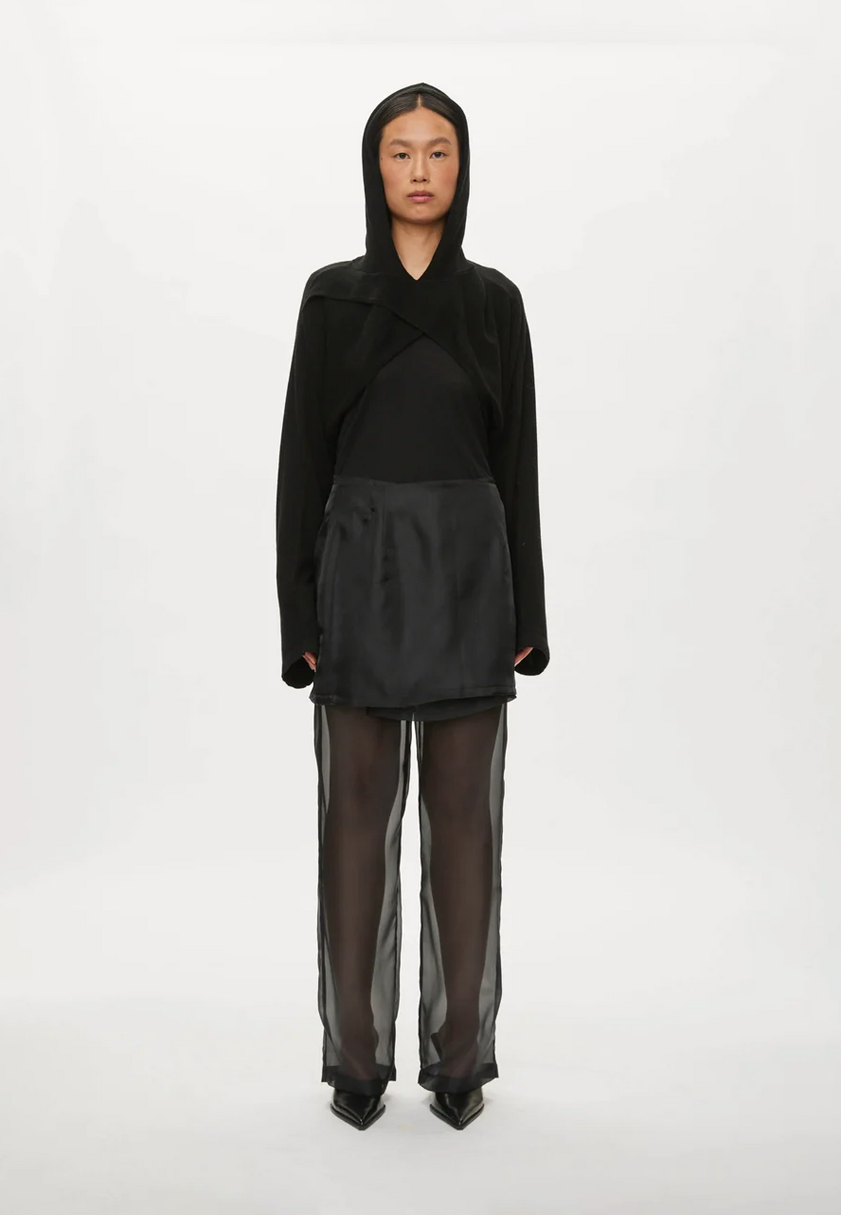 Carla Cashmere Bolero | Black