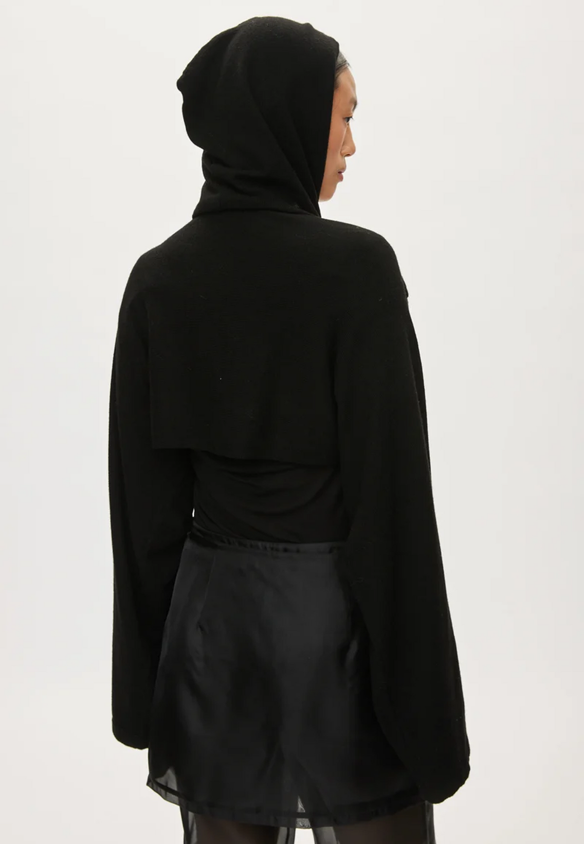 Carla Cashmere Bolero | Black