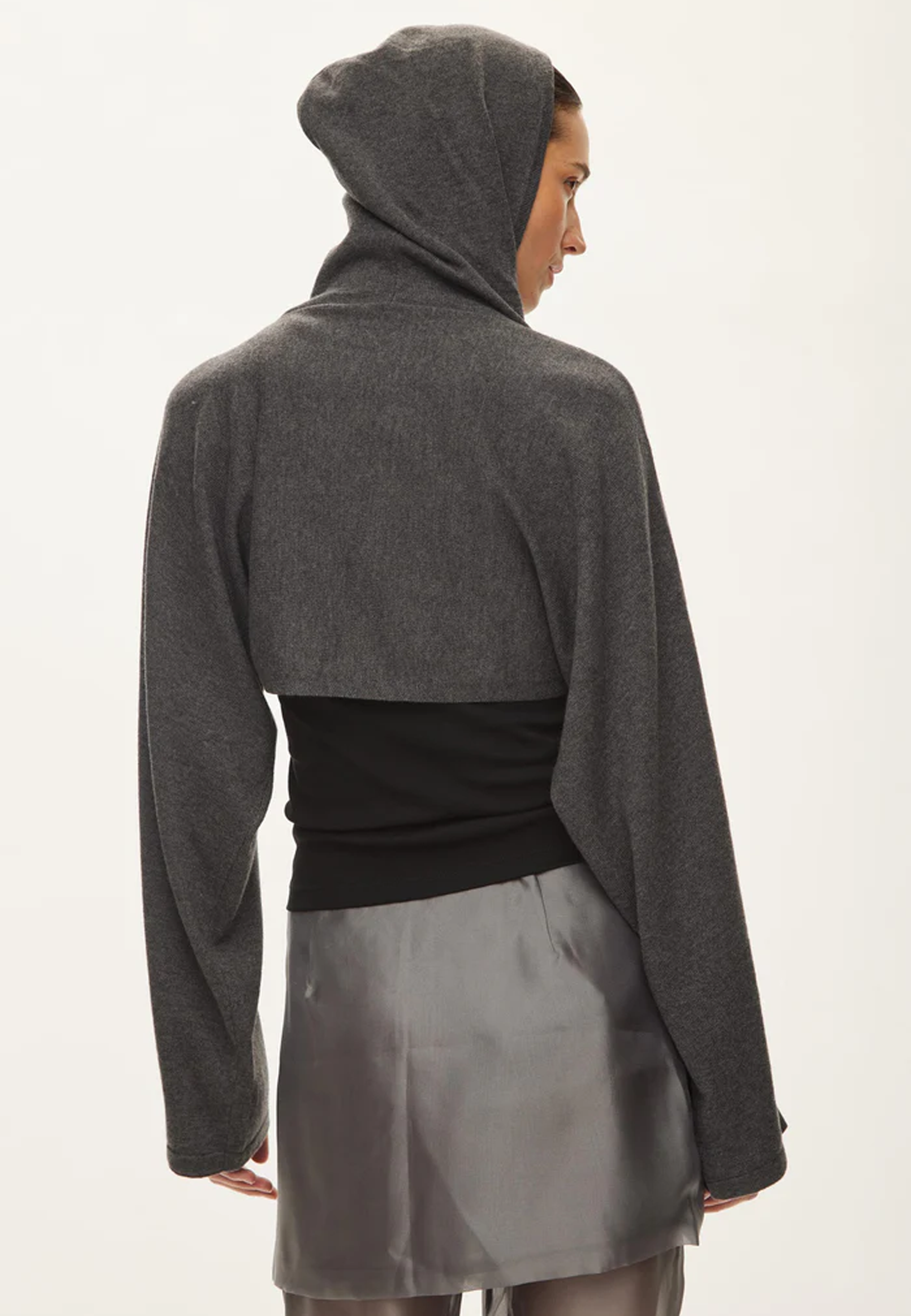 Carla Cashmere Bolero | Dark Gull