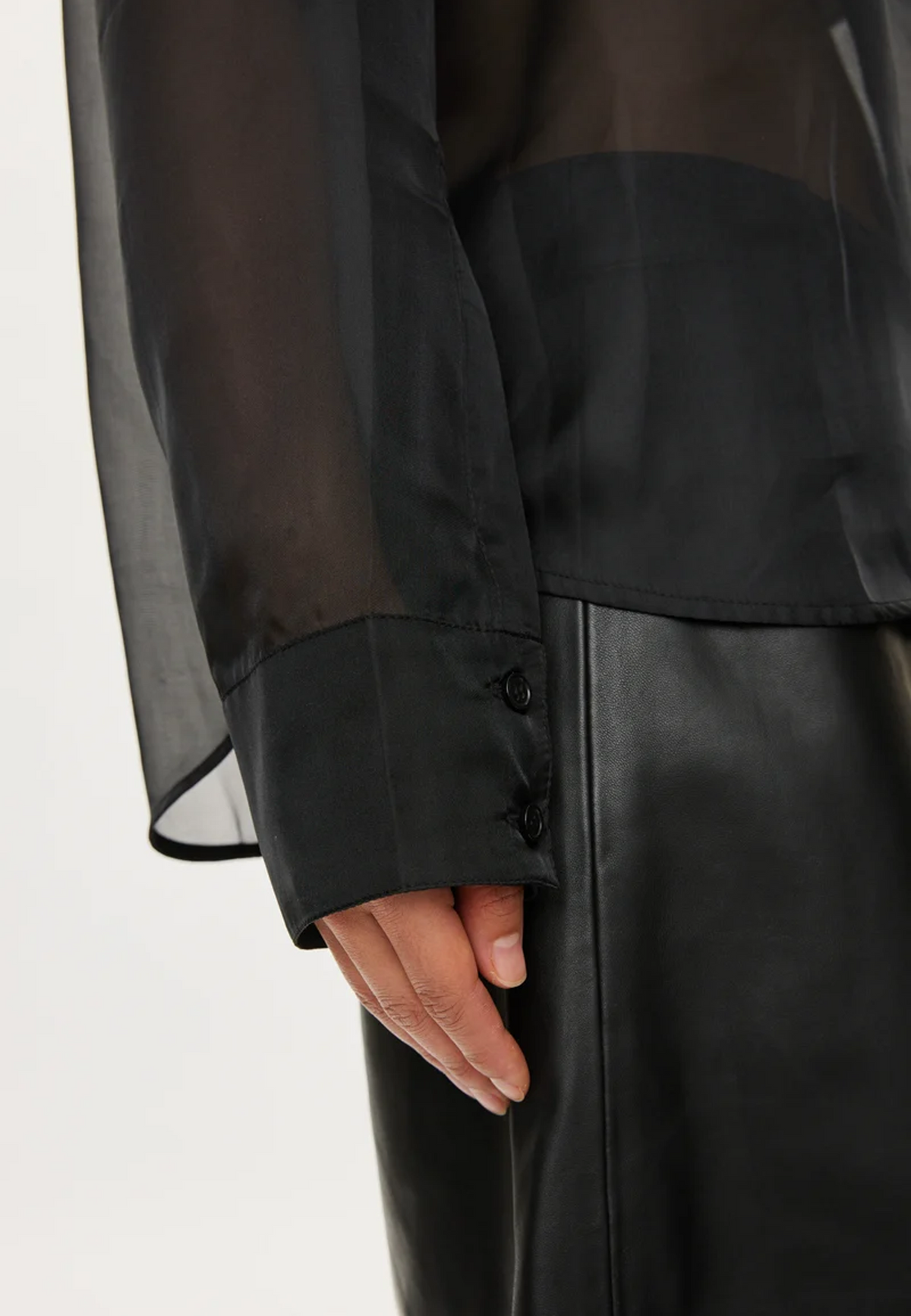 Cosmo Pocket Bluse | Black