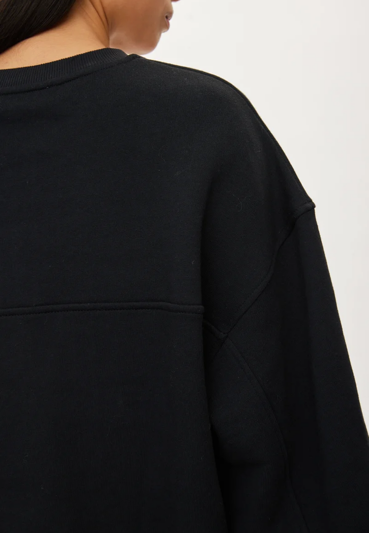 First Crewneck Sweatshirt | Black Stone