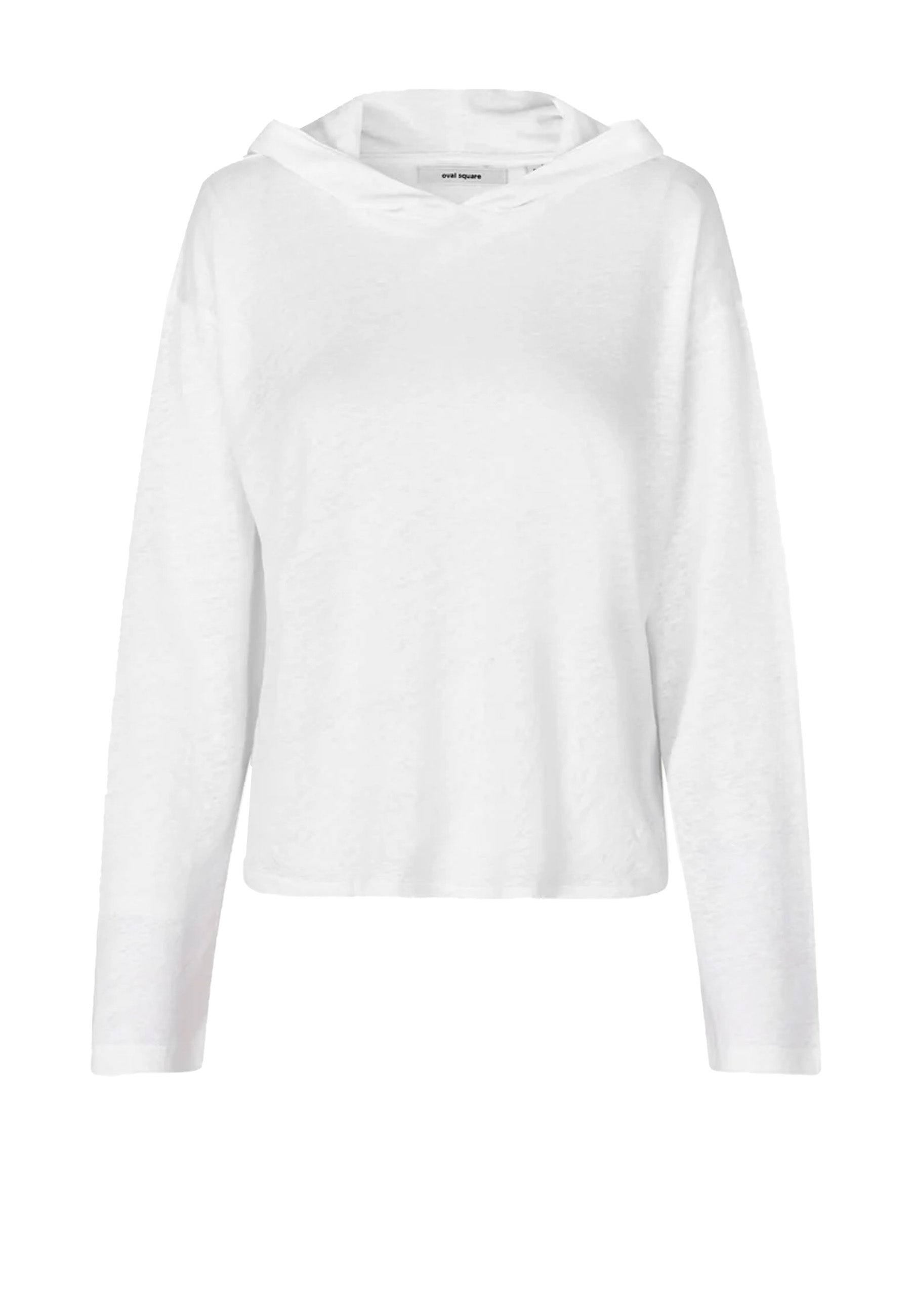 Palma Hood Longsleeve | White