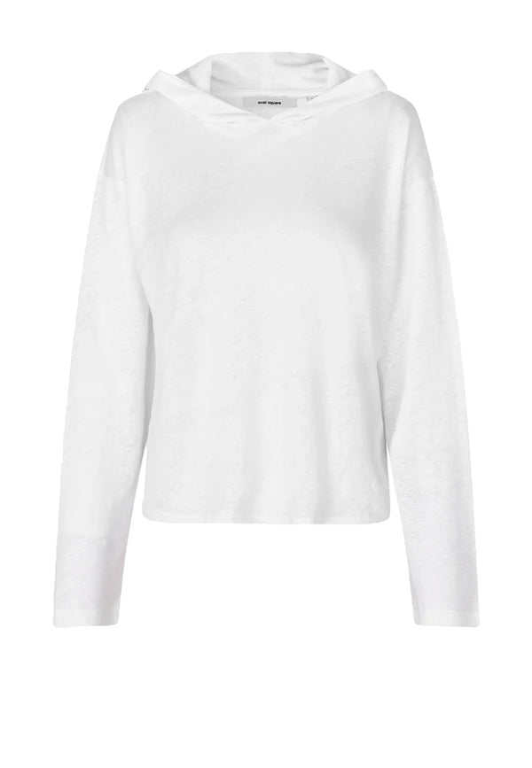 Palma Hood Longsleeve | White