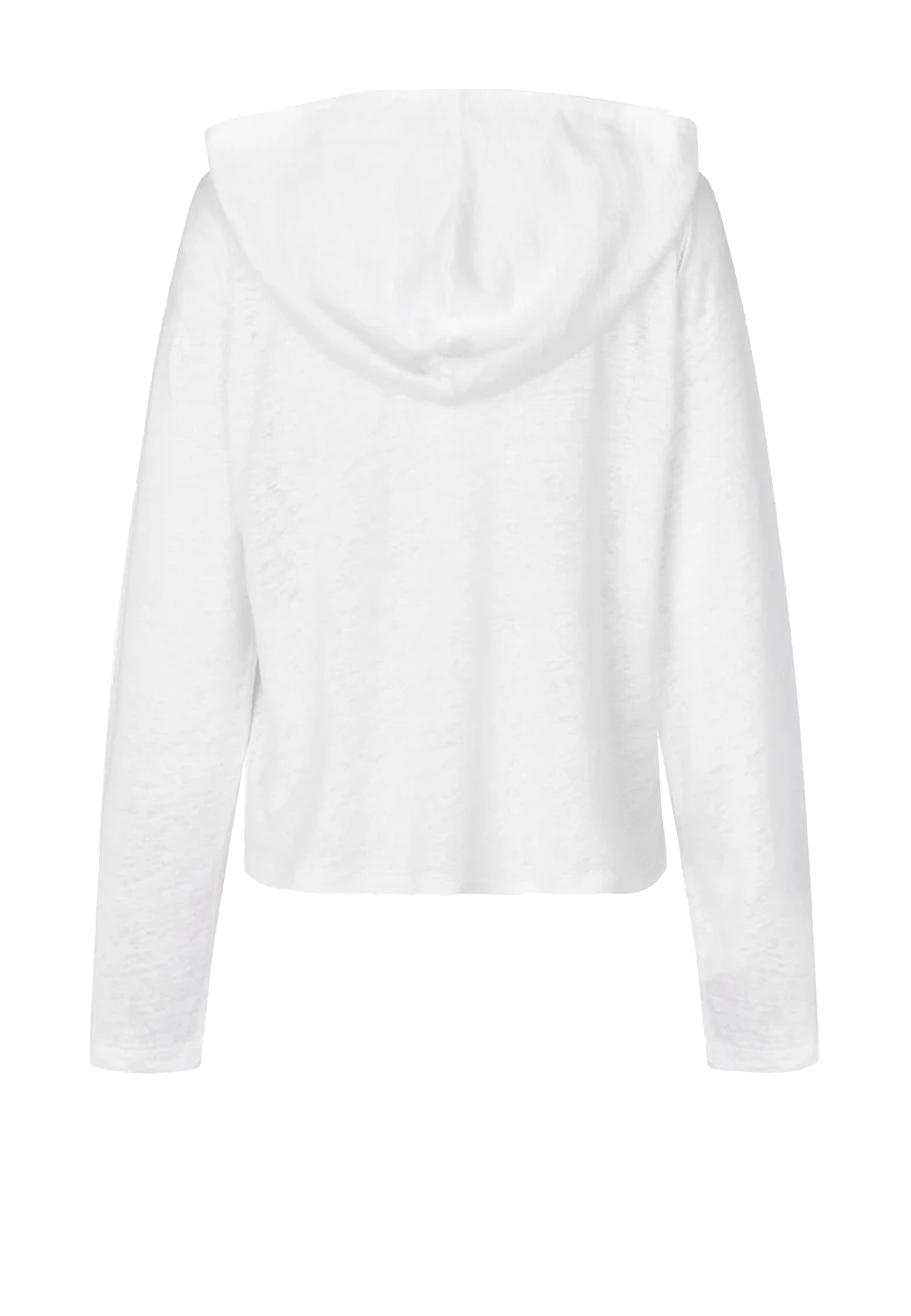 Palma Hood Longsleeve | White