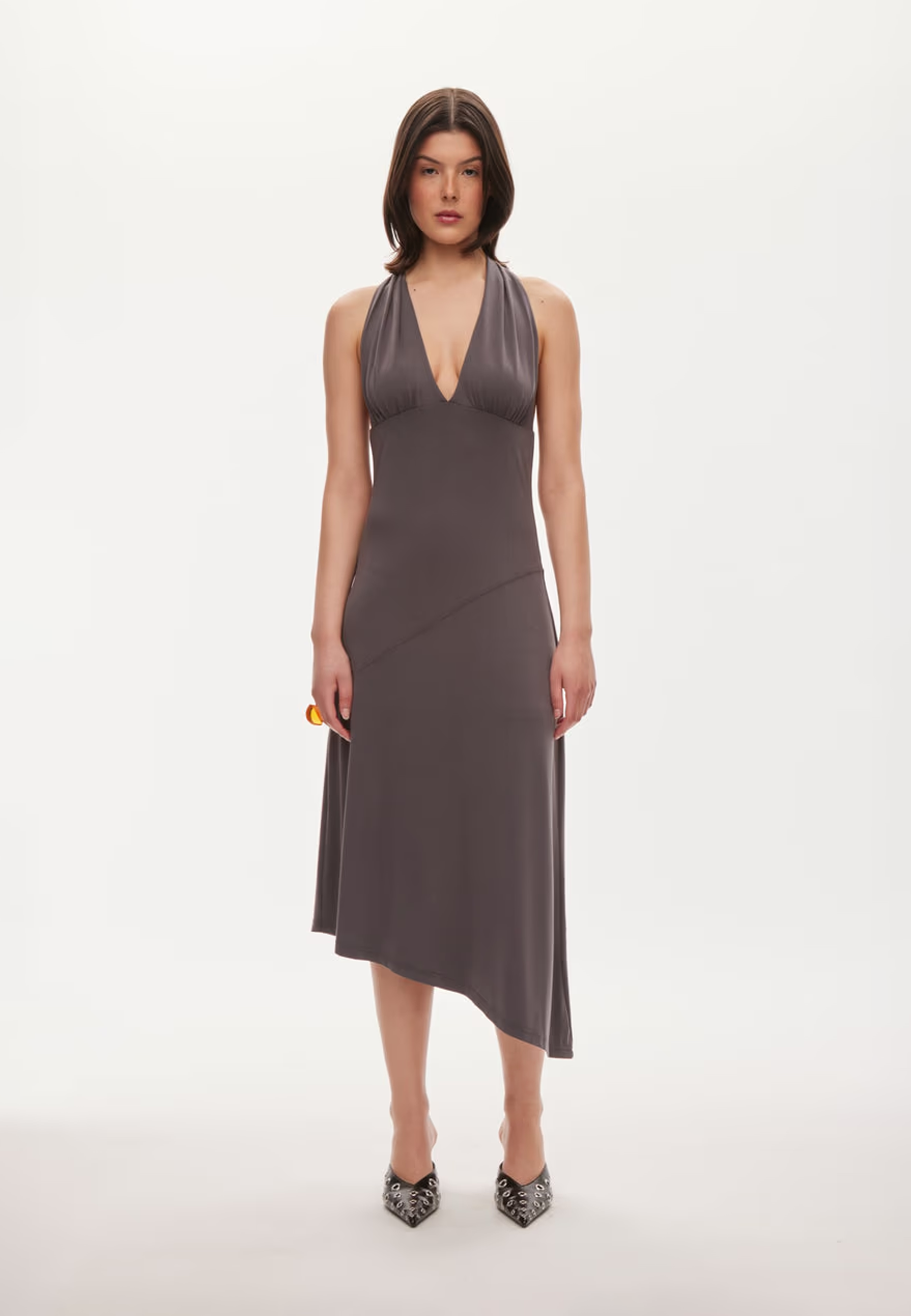 Tippi Midikleid | Dark Grey