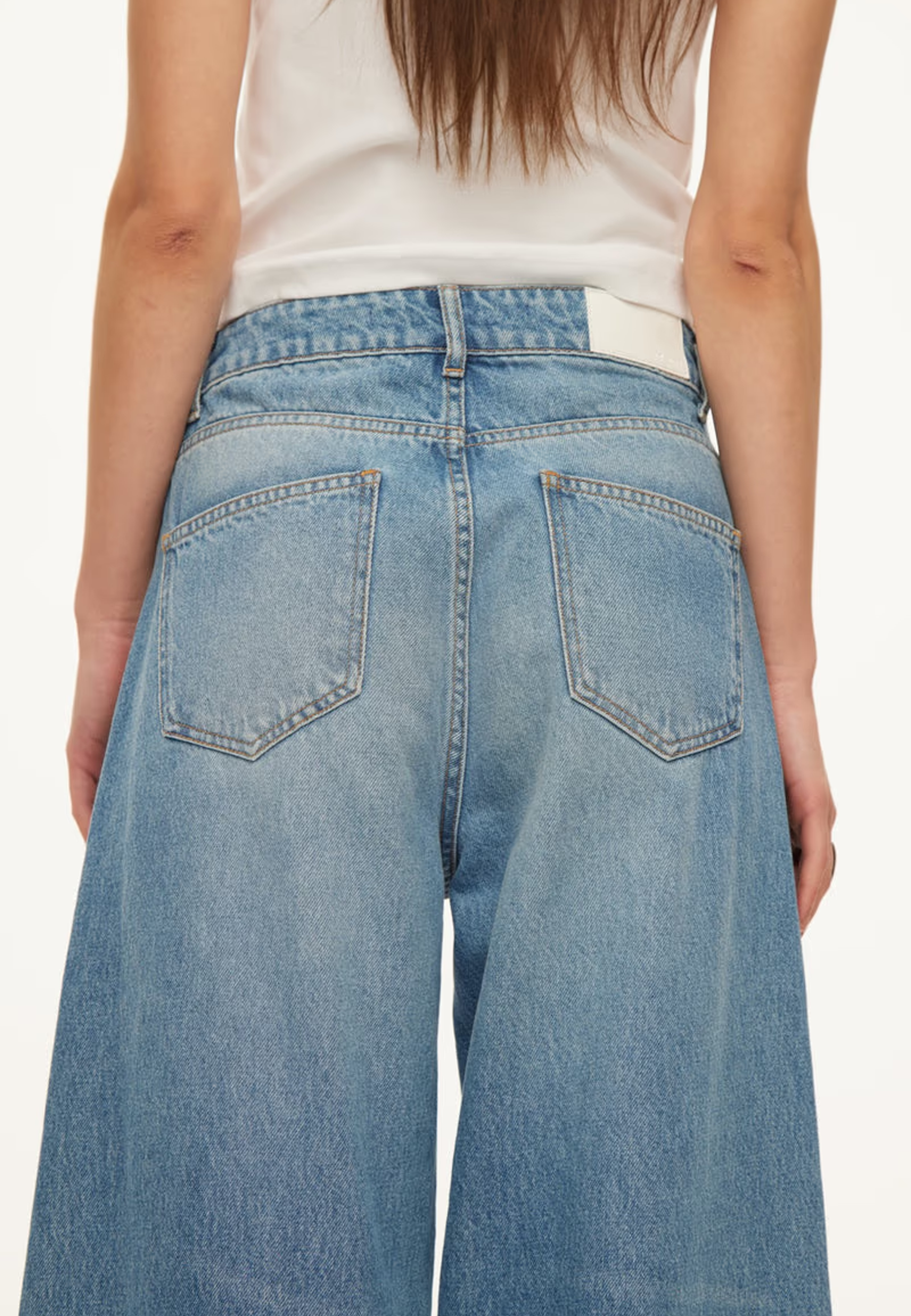 Twist Barrell Fit Jeans | Lyseblå