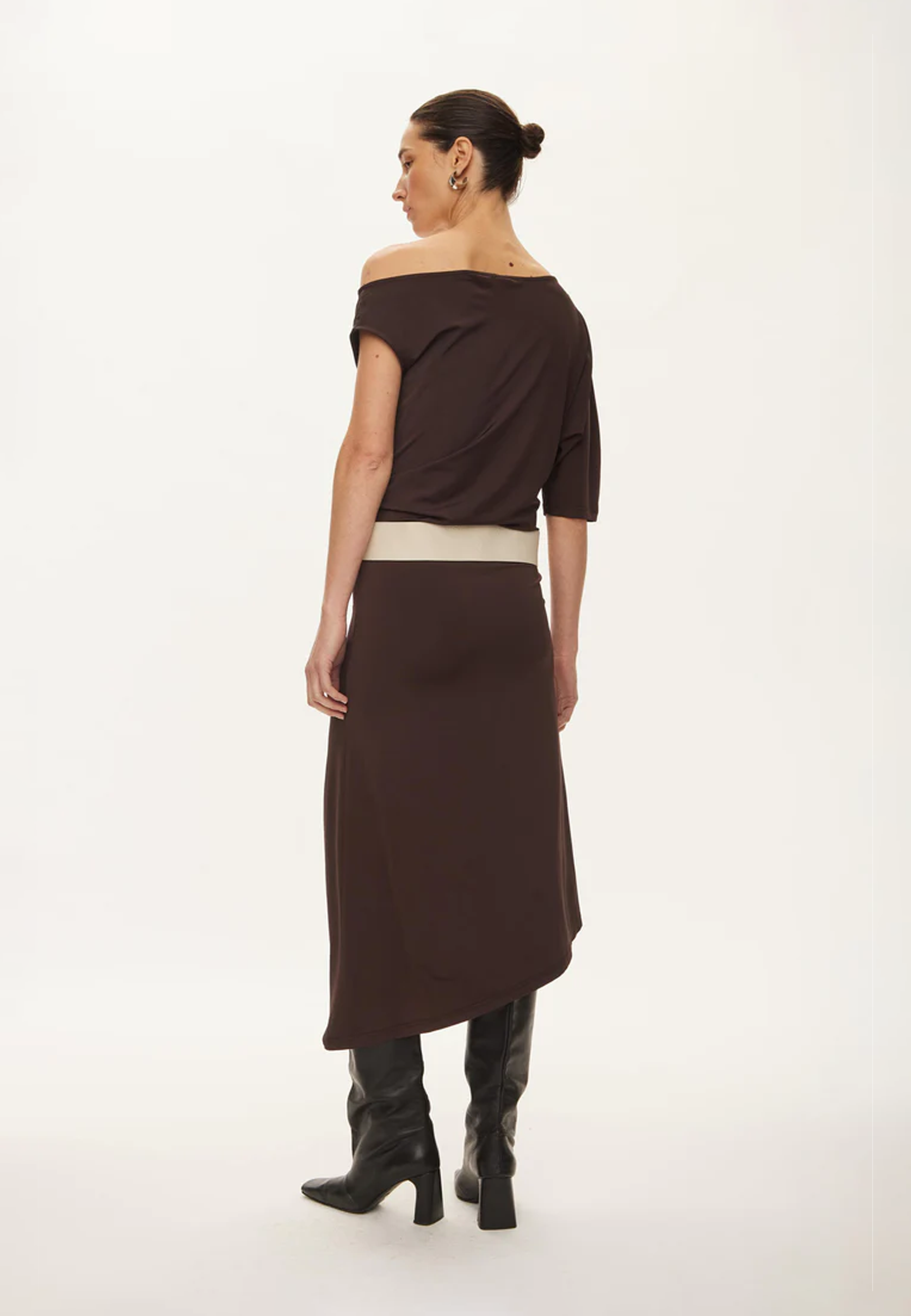 Tyra Viskose Midikleid | Chocolate Torte