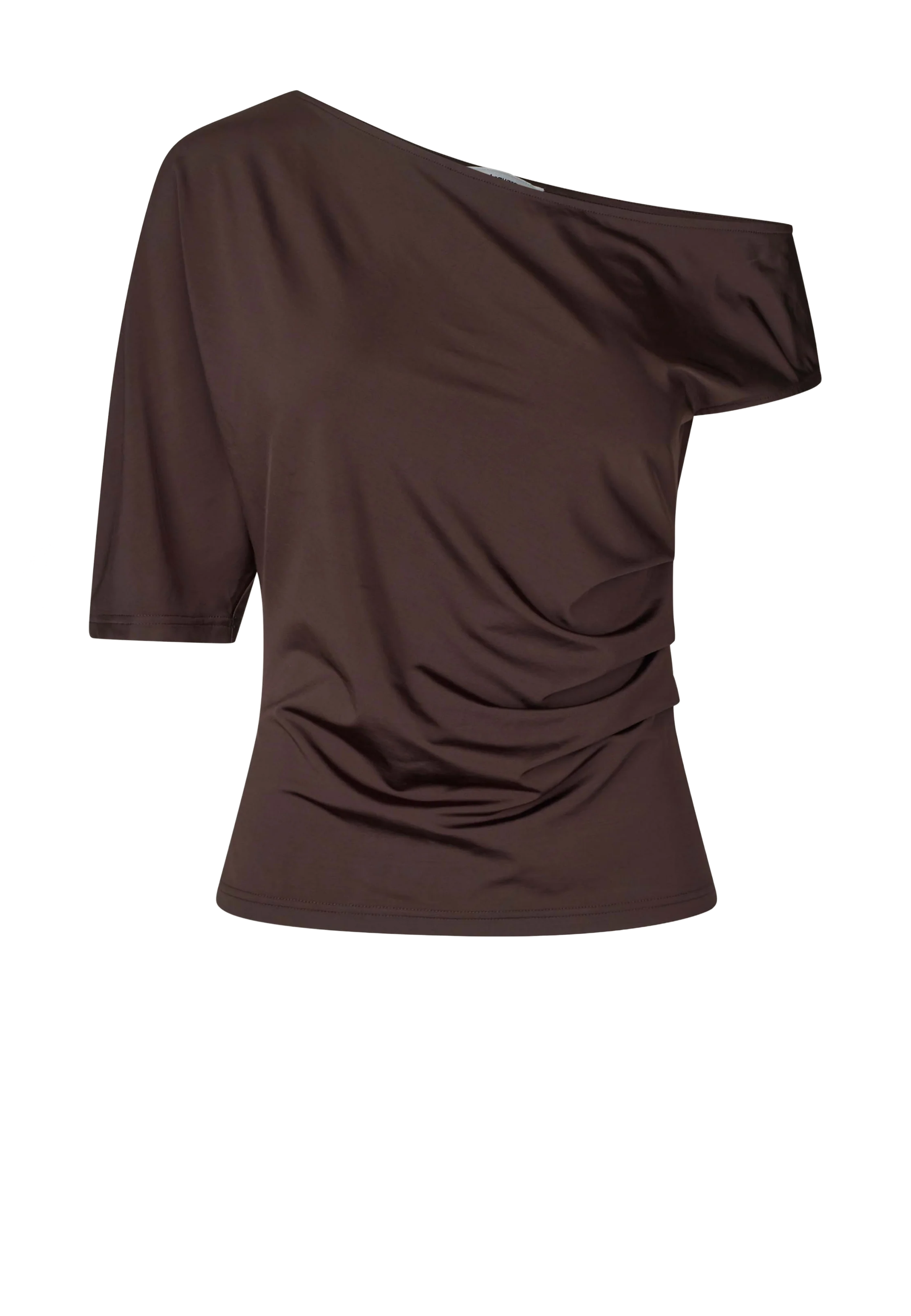 Tyra Viskose T-Shirt | Chocolate Torte
