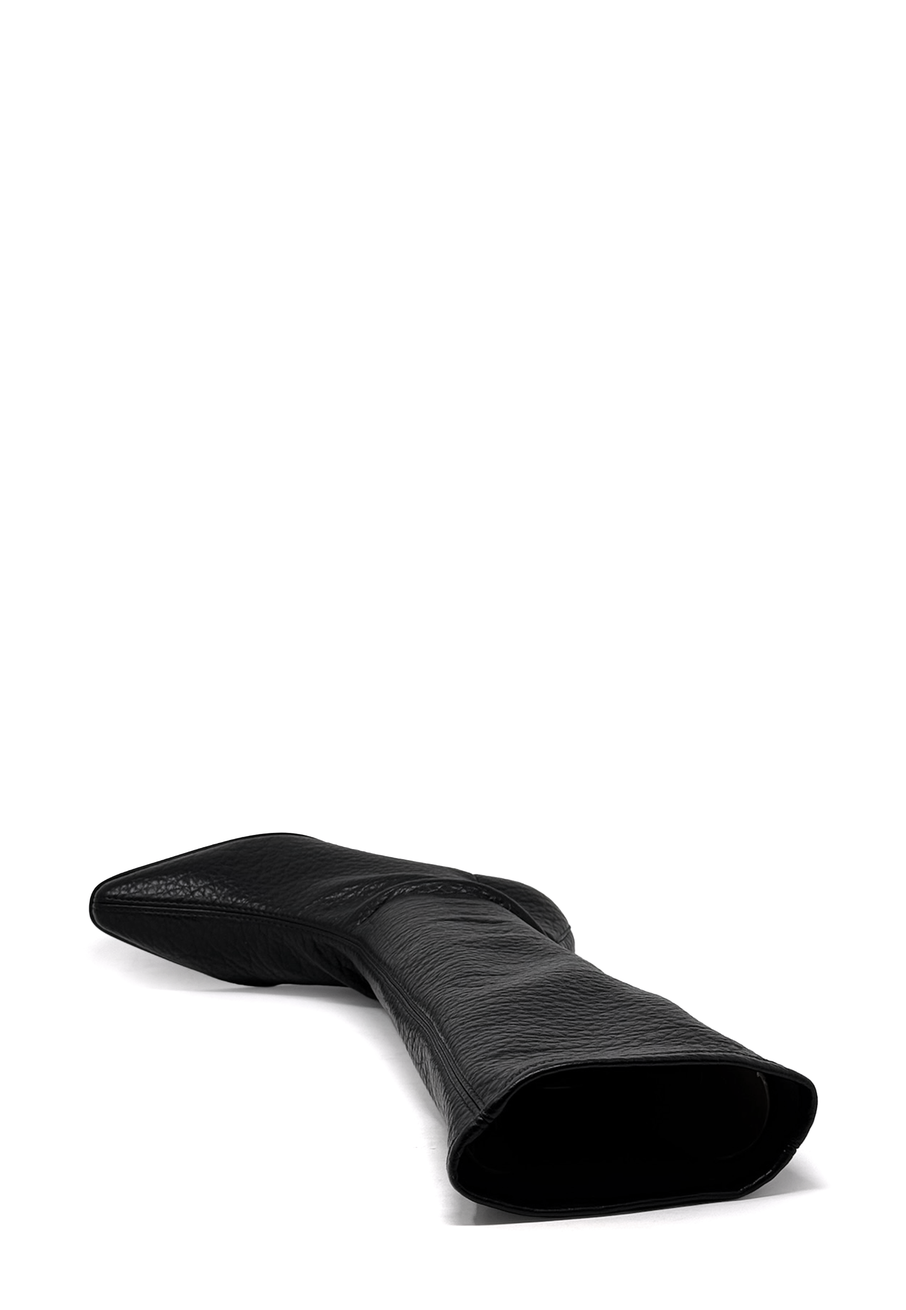 24453 Langschaft Heel Boot | Negro
