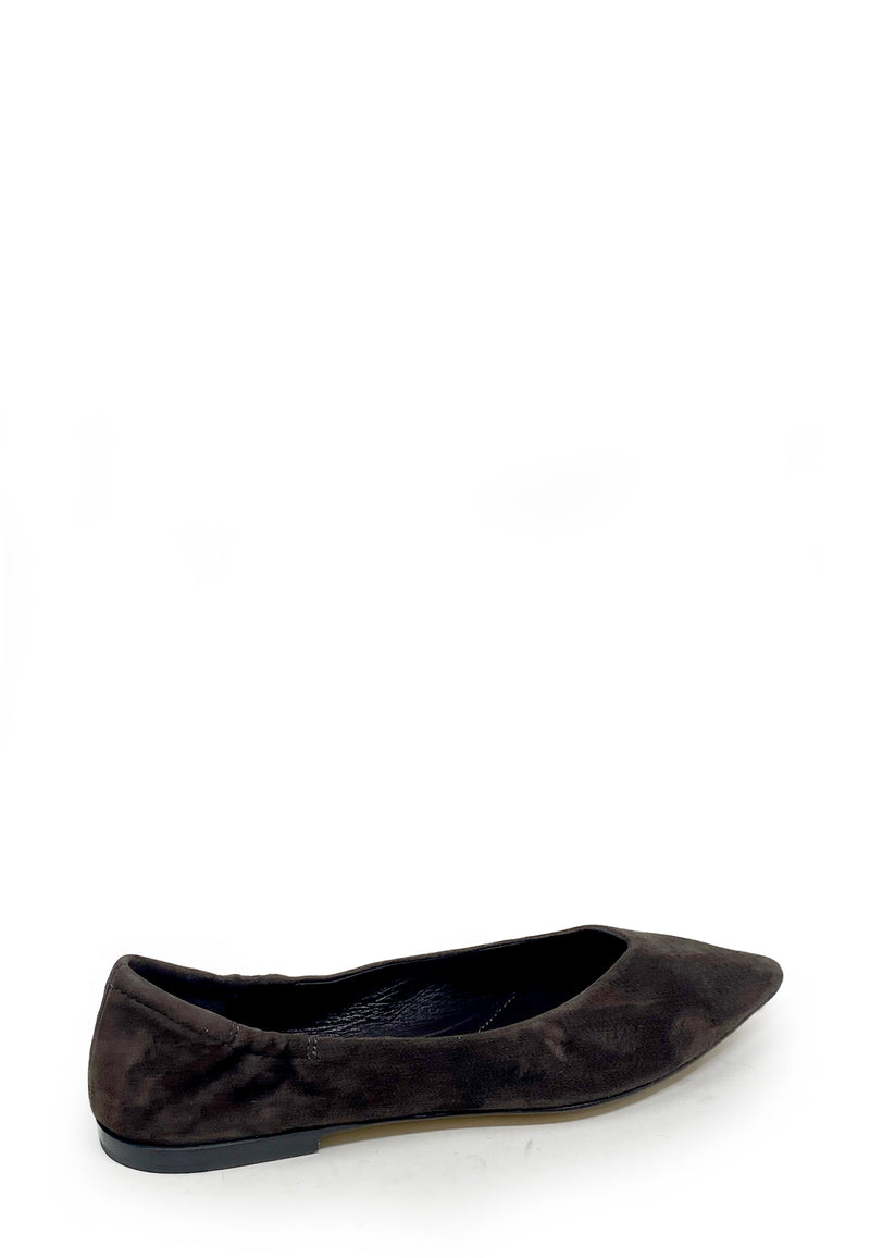 1000 Ingrid Ballerina | Coffee Camoscio