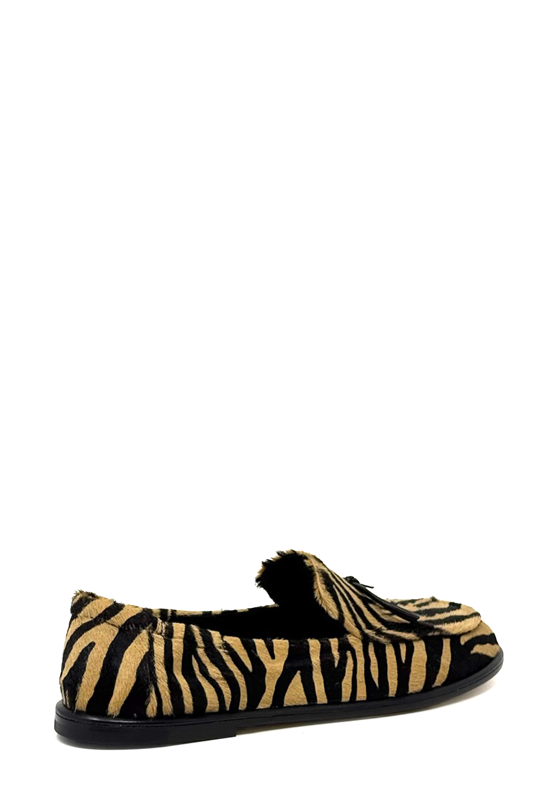 1125 Mia Loafer | Zebra Cappuccino