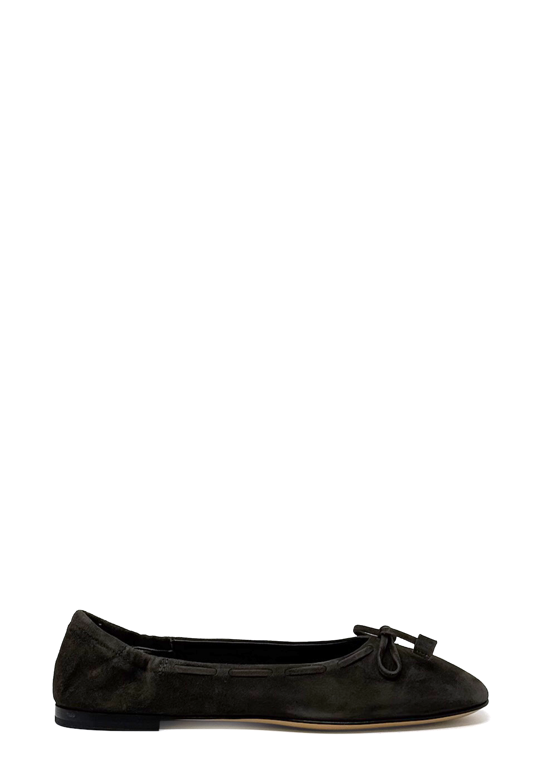 1330 Giorgia Ballerina | Dusty Brown Camoscio