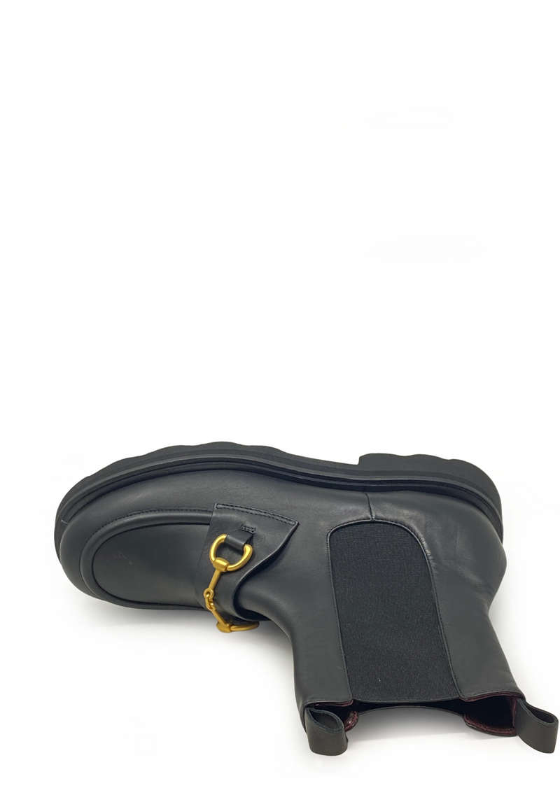 2282 Nicky Chelsea Boot | Nero Seta