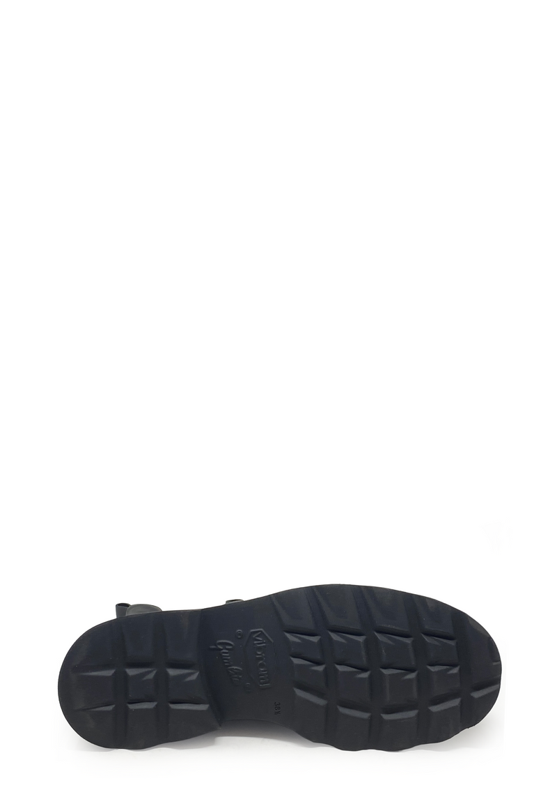 2282 Nicky Chelsea Boot | Nero Seta