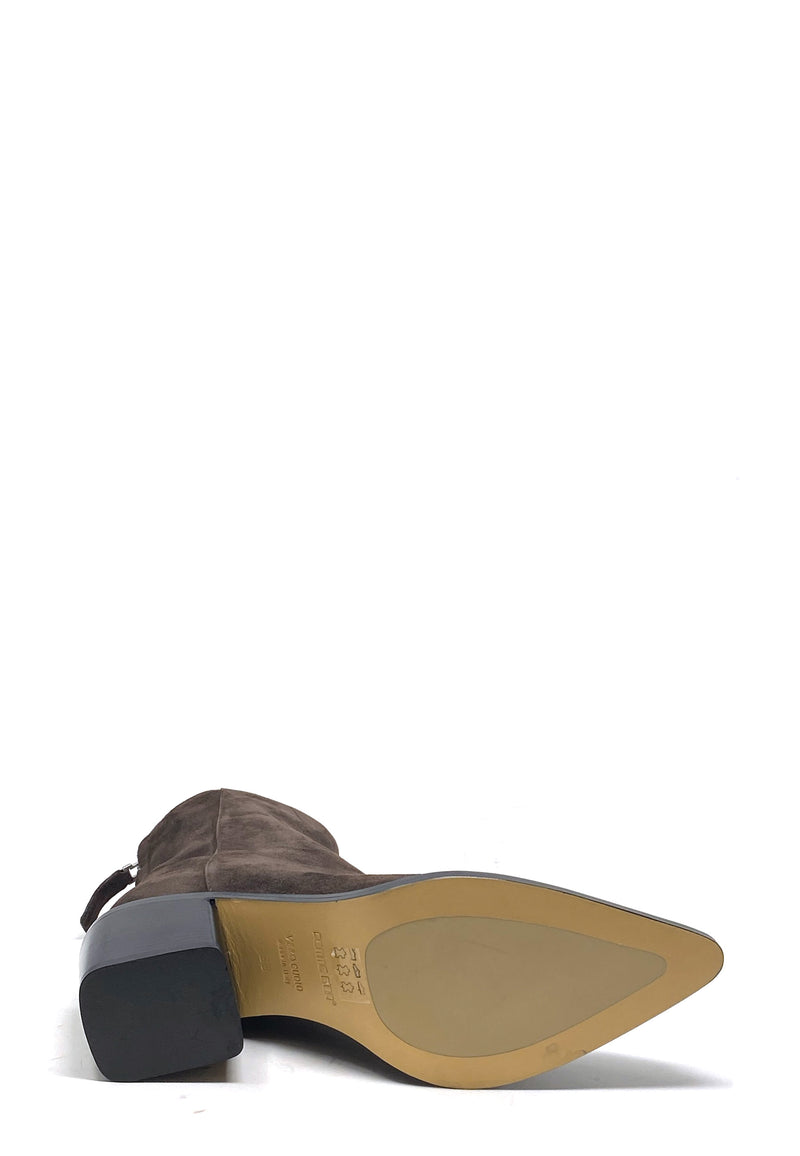 6236 Juliette Stiefelette | Coffee Camoscio