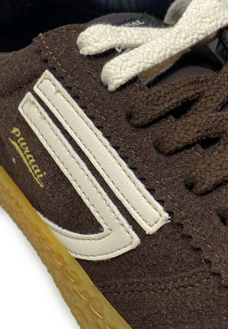 Vintage Vegan Sneaker | Cocoa Hairy