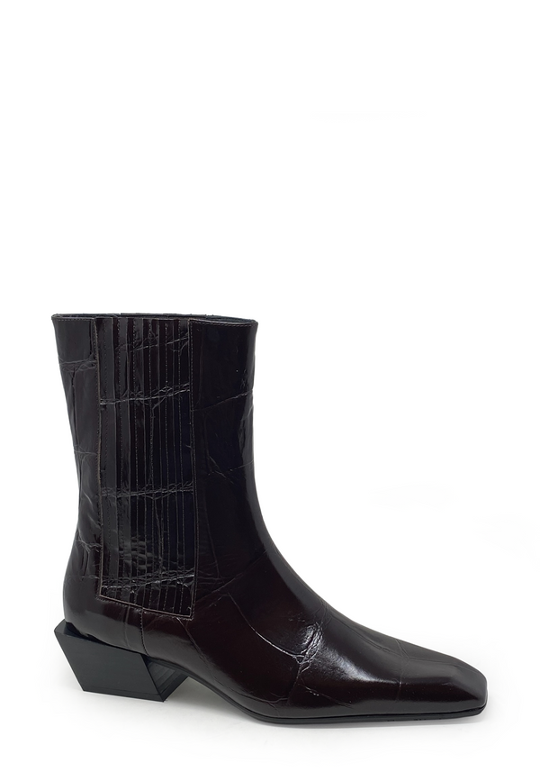 8259 Stiefelette | Testsa Di Moro Kroko