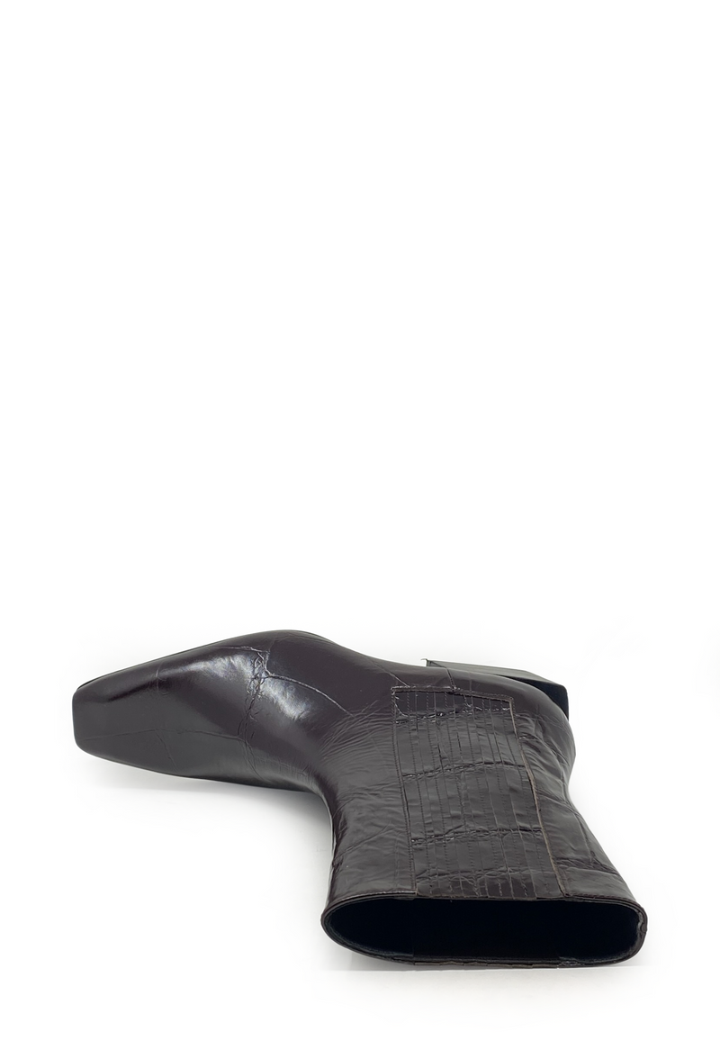 8259 Stiefelette | Testsa Di Moro Kroko