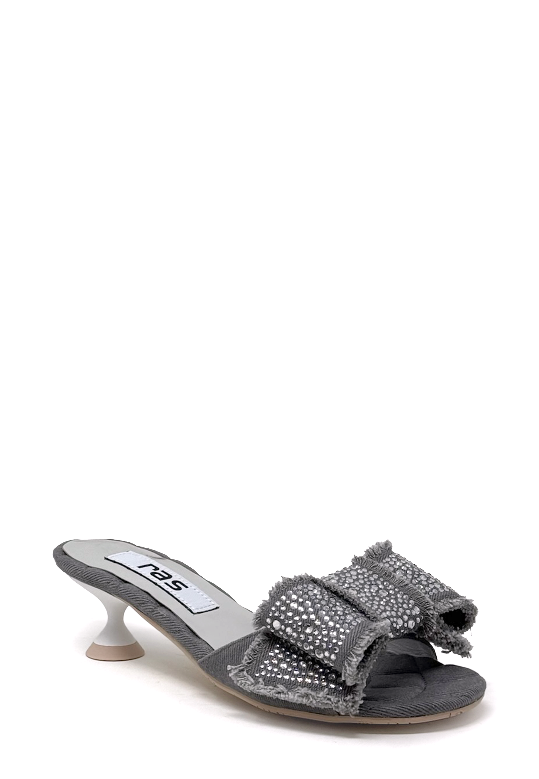 8449 Heel Pantolette | Grey