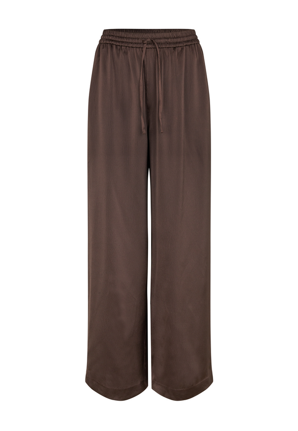 Sahelena Wide Leg Hose | Black Coffee