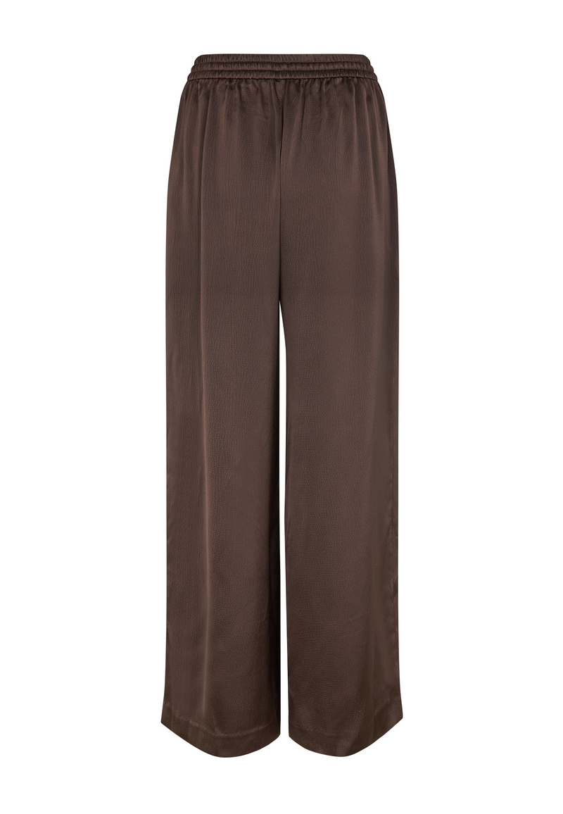 Sahelena Wide Leg Hose | Black Coffee