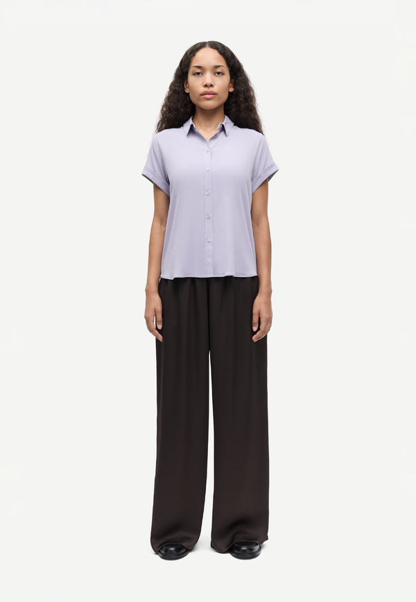 Sahelena Wide Leg Hose | Black Coffee