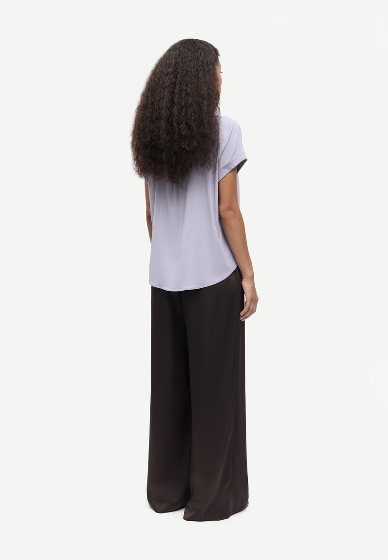 Sahelena Wide Leg Hose | Black Coffee