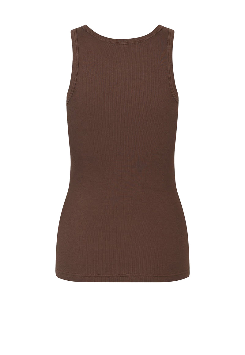 Alexo Tank Top | French Roast