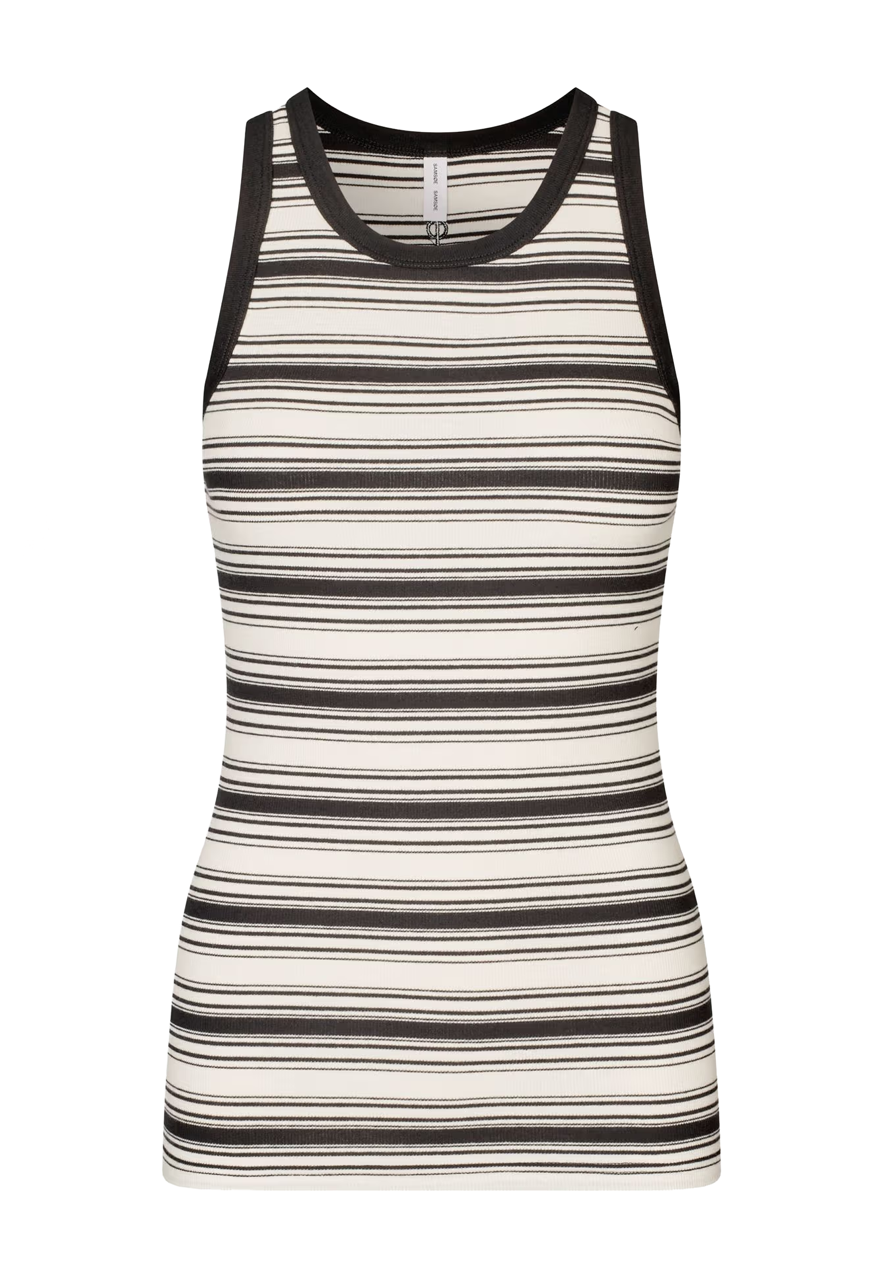 Alexo Tanktop | Egret Stripes