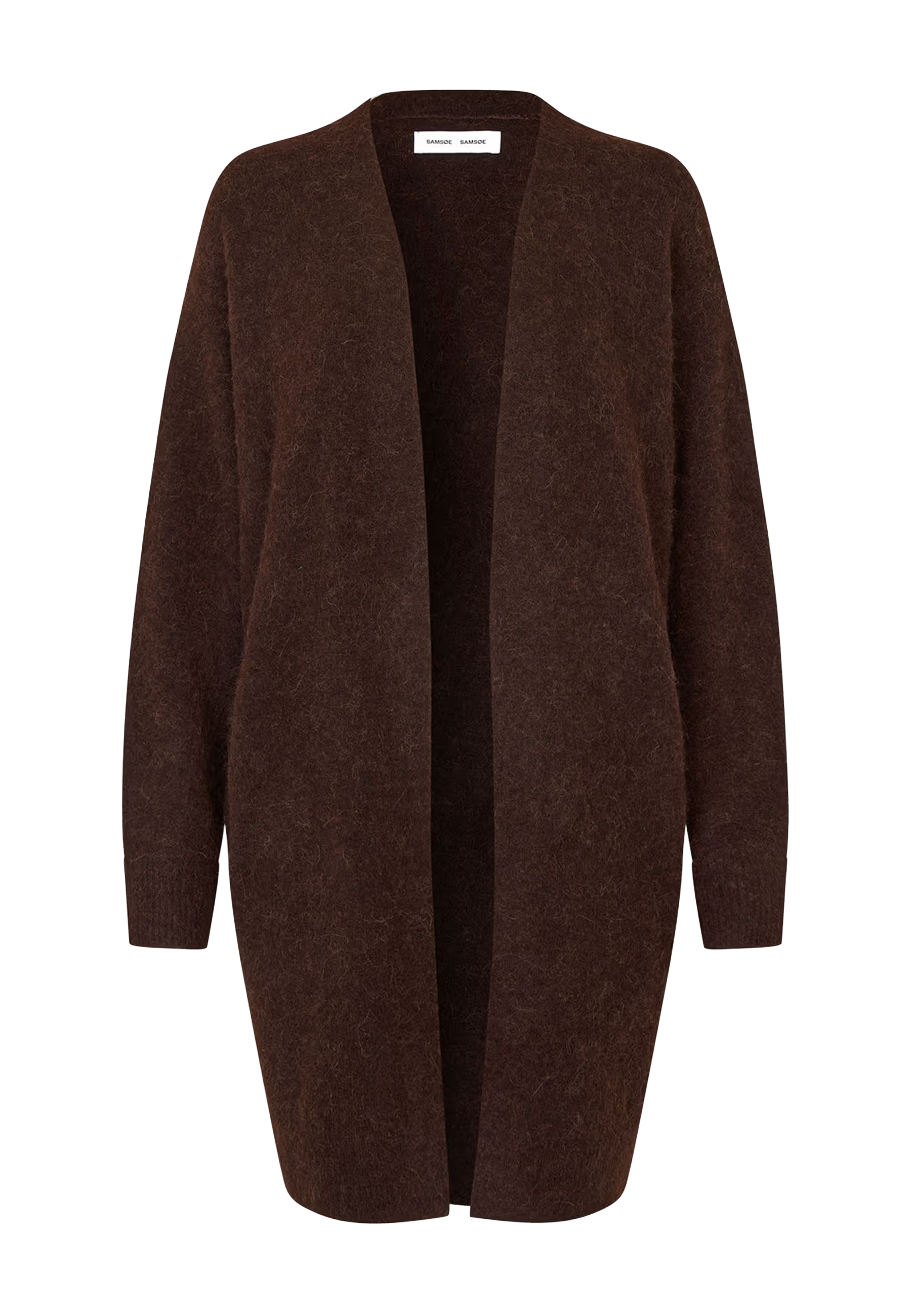 Nor Alpaka Cardigan | Black Coffee