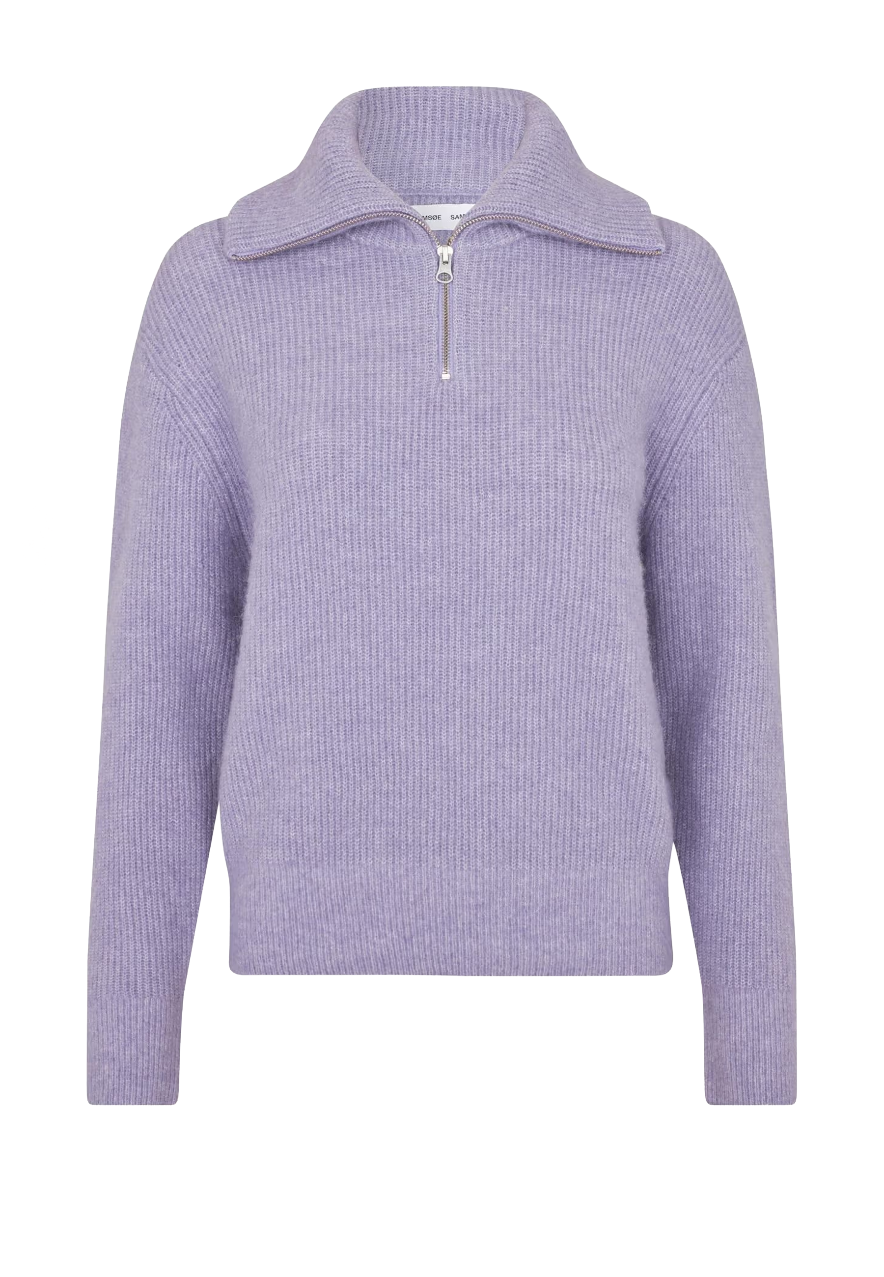Saanour Halfzip Alpaka Pullover | Wisteria