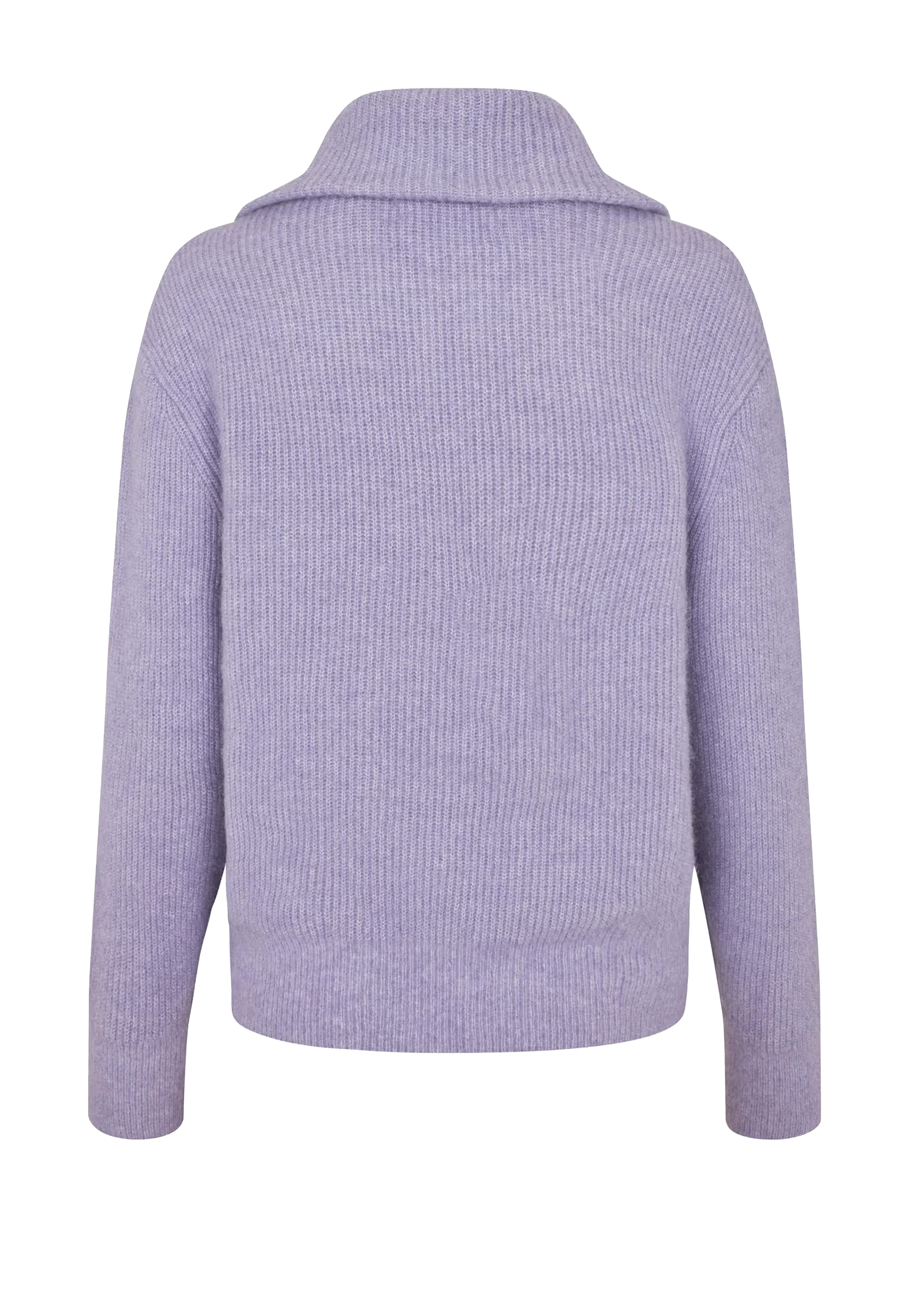 Saanour Halfzip Alpaka Pullover | Wisteria