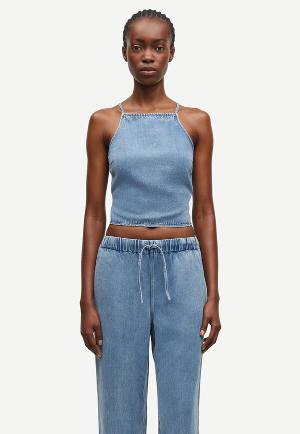 Sabellagio Top | Denim Blue