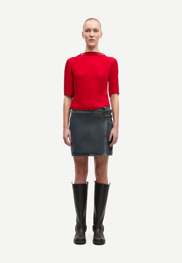 Sabethy Buckle Minirock | Burnt Oak
