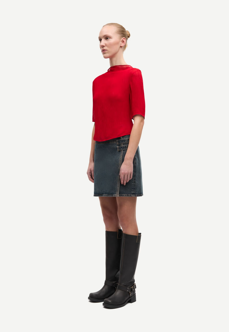 Sabethy Buckle Minirock | Burnt Oak