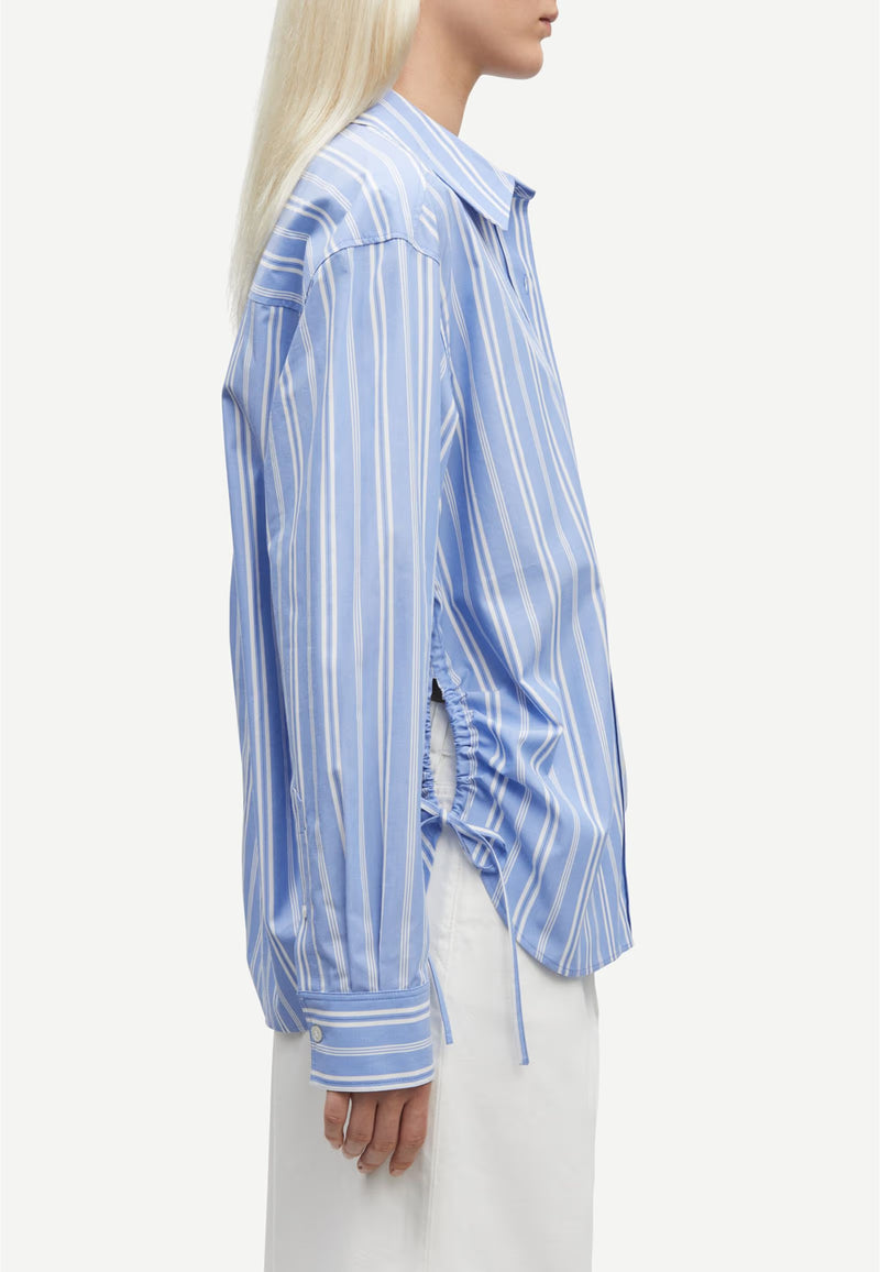 Sacatan Bluse | Blue Stripes