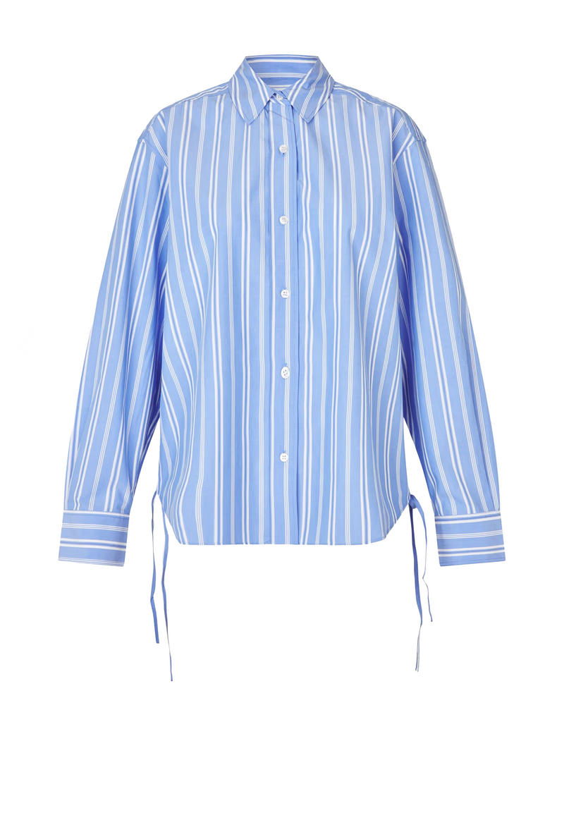 Sacatan Bluse | Blue Stripes