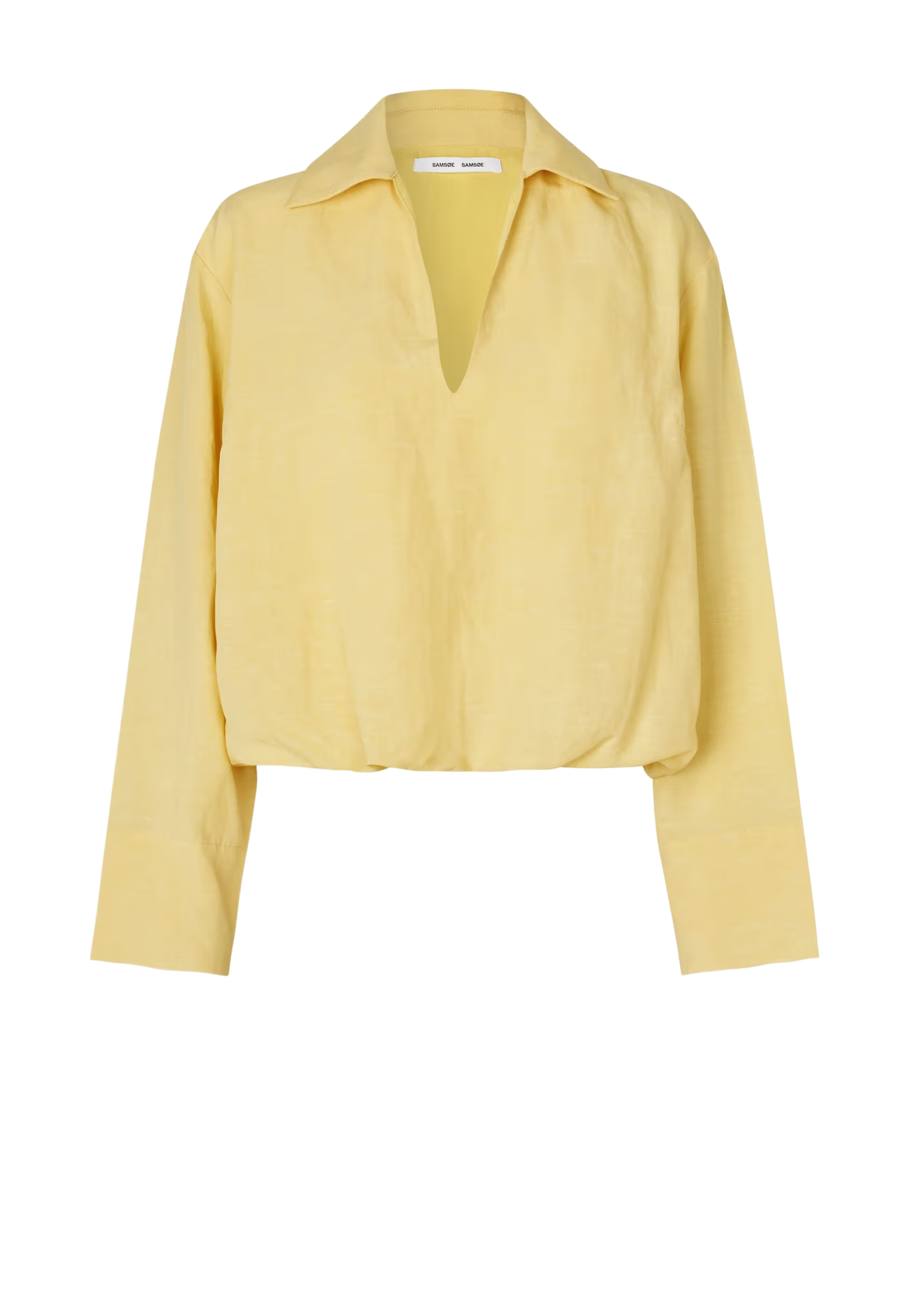 Sadaphne Leinen Bluse | Straw