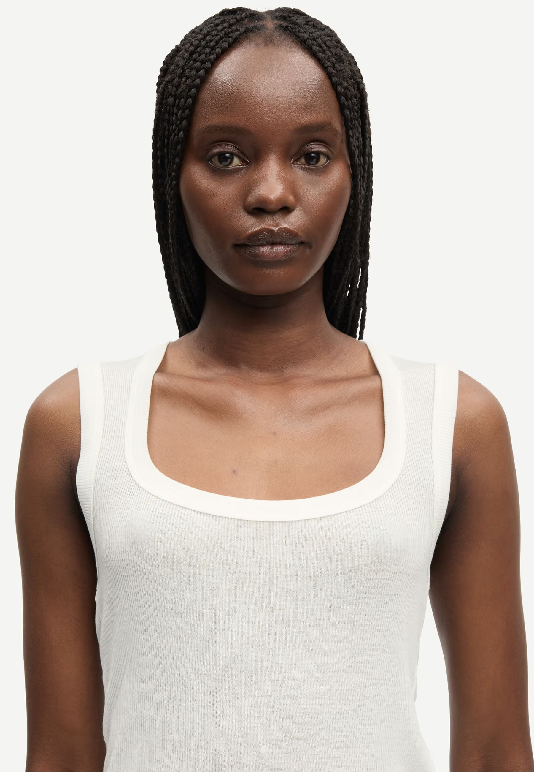 Sadou Uld Tanktop | Egret