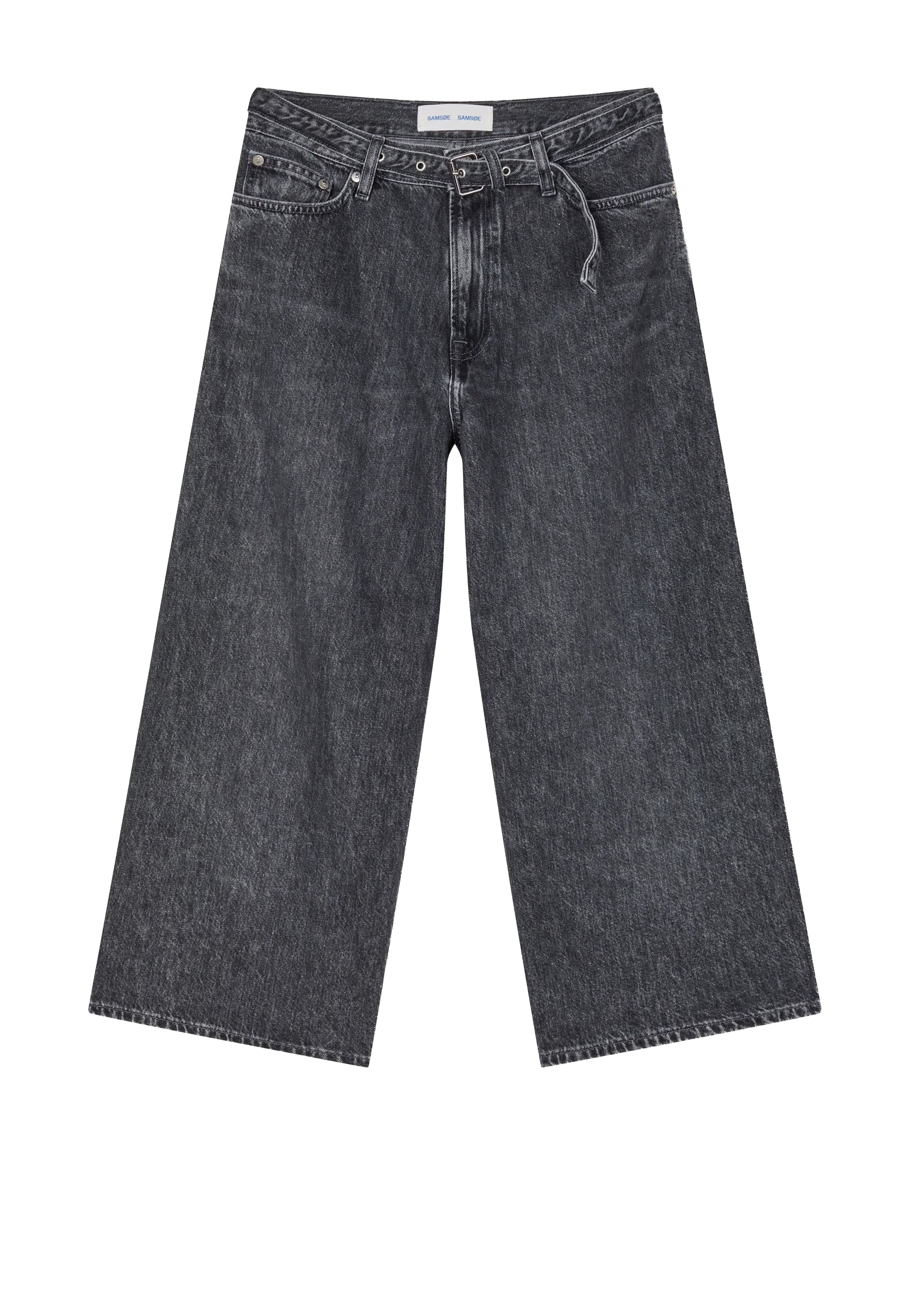 Saharper Culotte Jeans | Grey Cloud