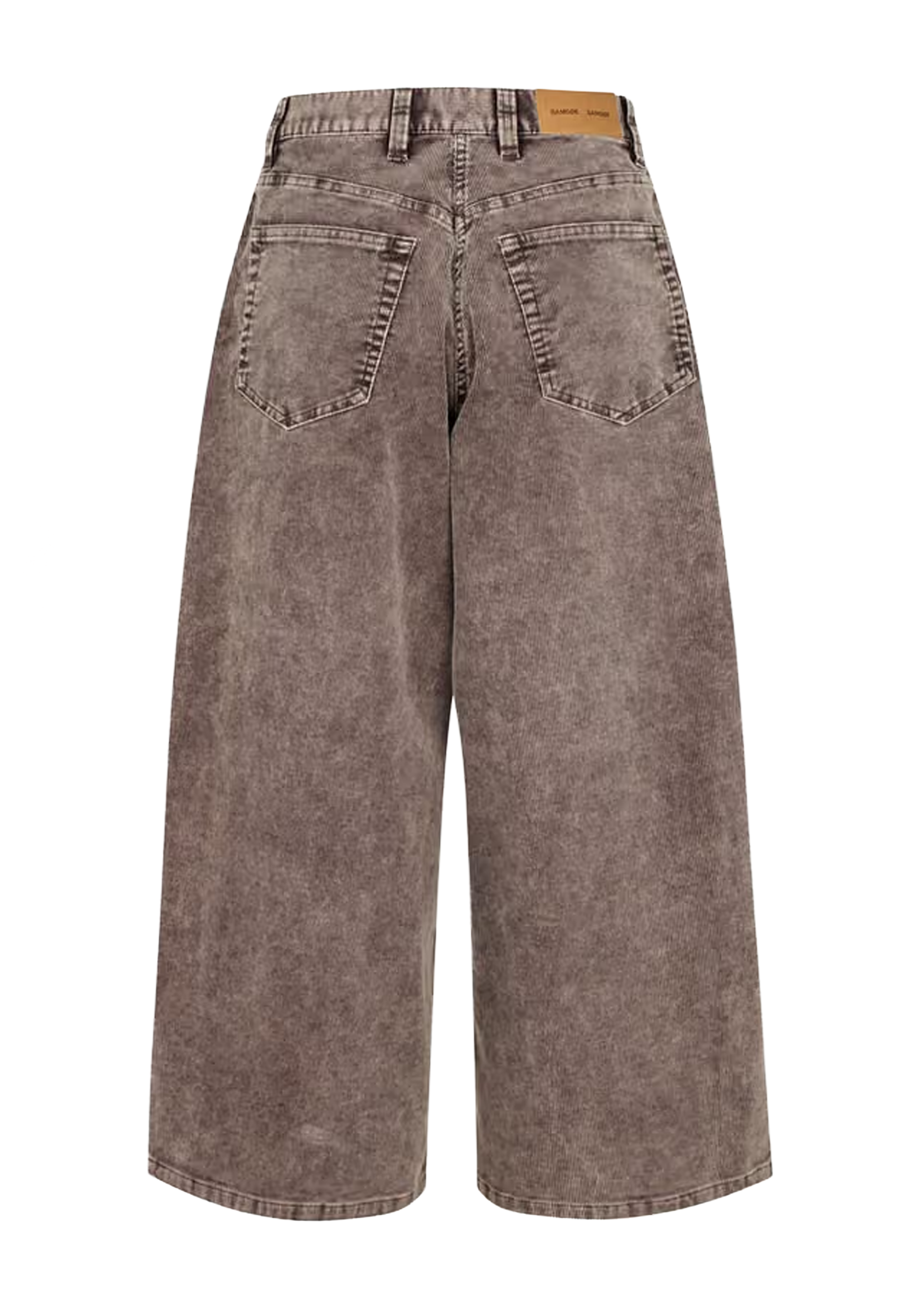 Saharper Culotte Jeans | Washed Beige