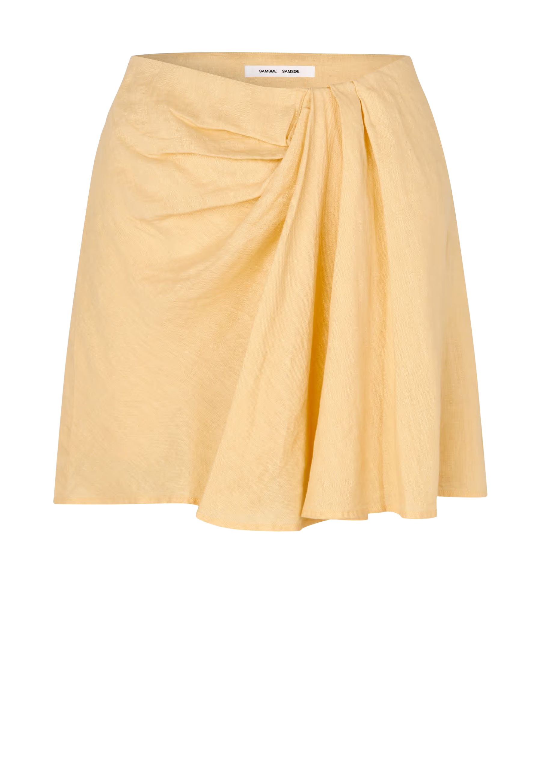 Saiben Leinen Minirock | Straw
