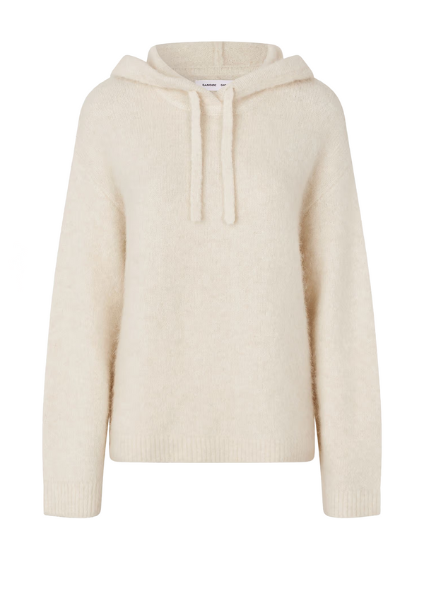 Sajeanne Alpaka Hoodie | Clear Cream