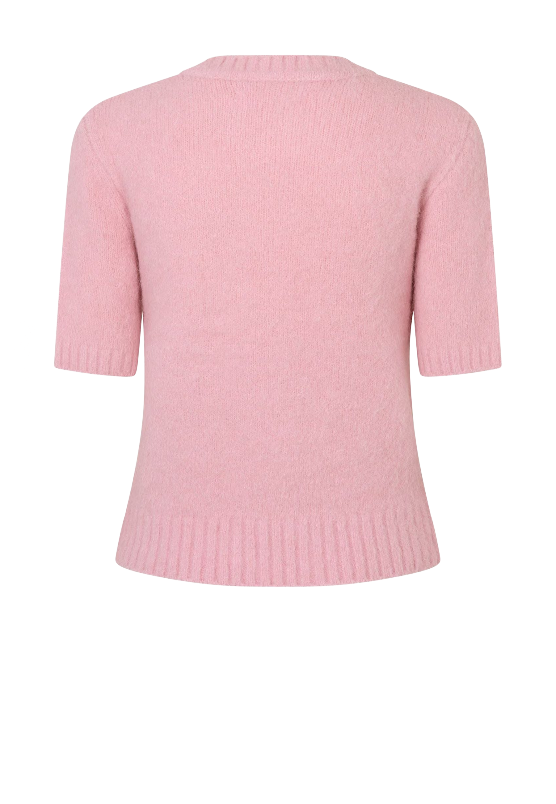 Sajeanne Alpaka Kurzarm Pullover | Bleached Mauve