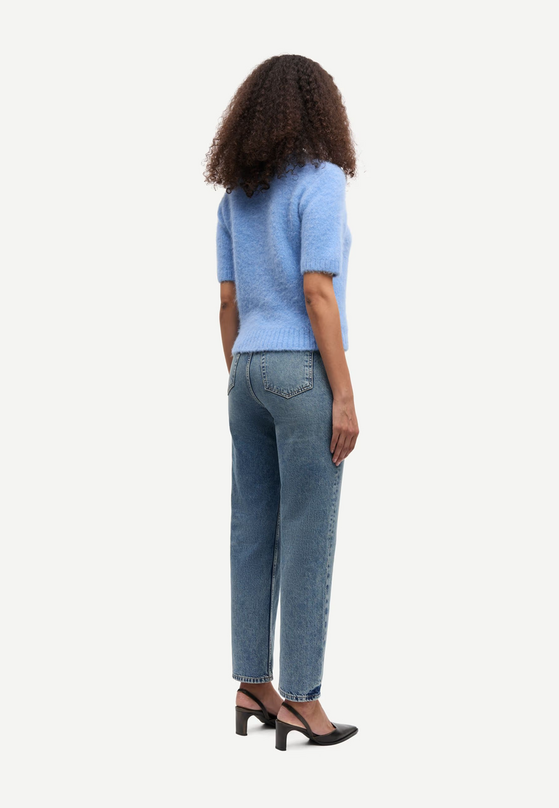 Sajeanne Alpaka T-Shirt | Della Robbia Blue
