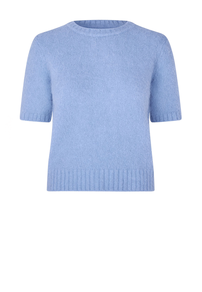 Sajeanne Alpaka T-Shirt | Della Robbia Blue