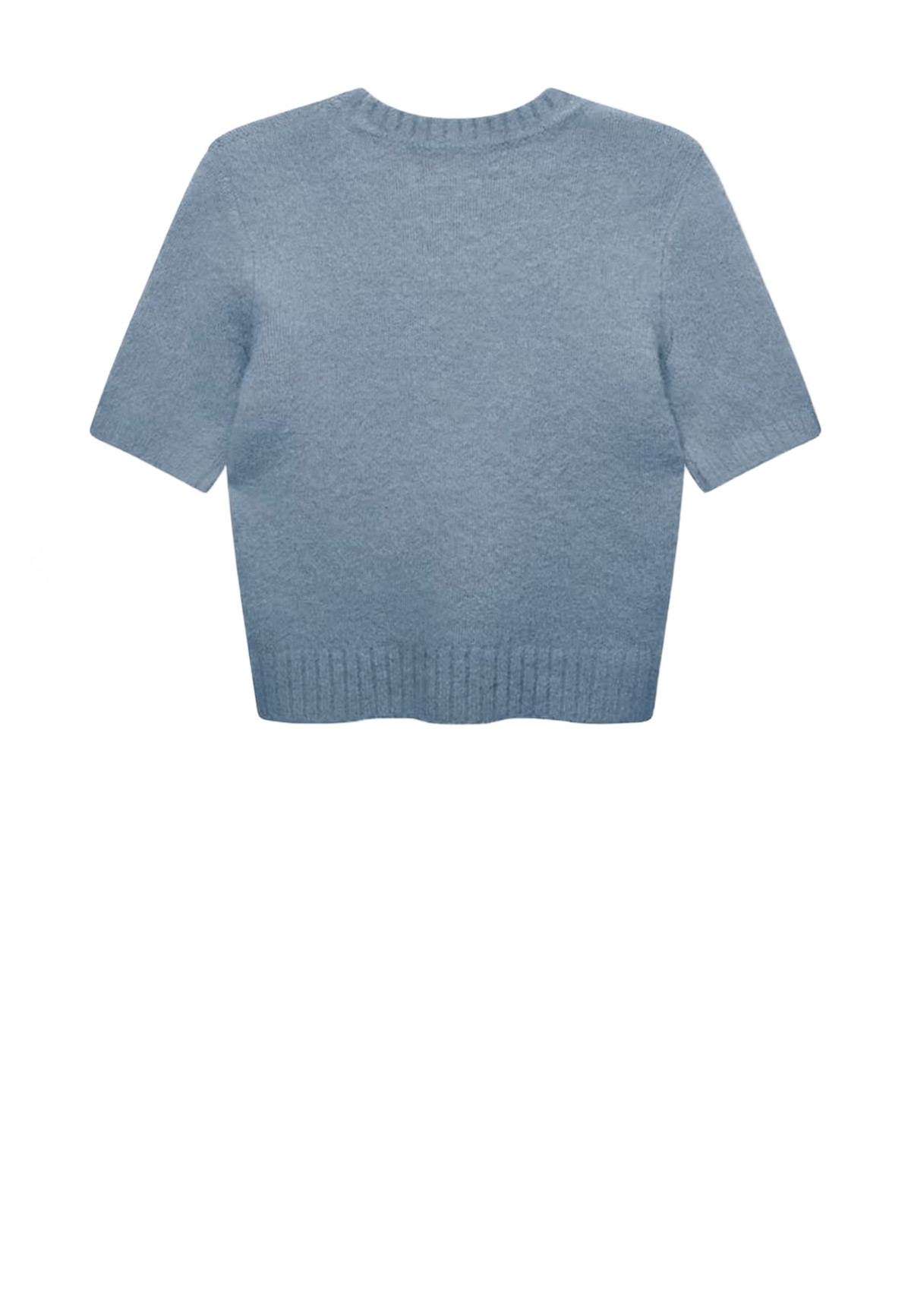 Sajeanne Alpaka T-Shirt Pullover | Dusty Blue